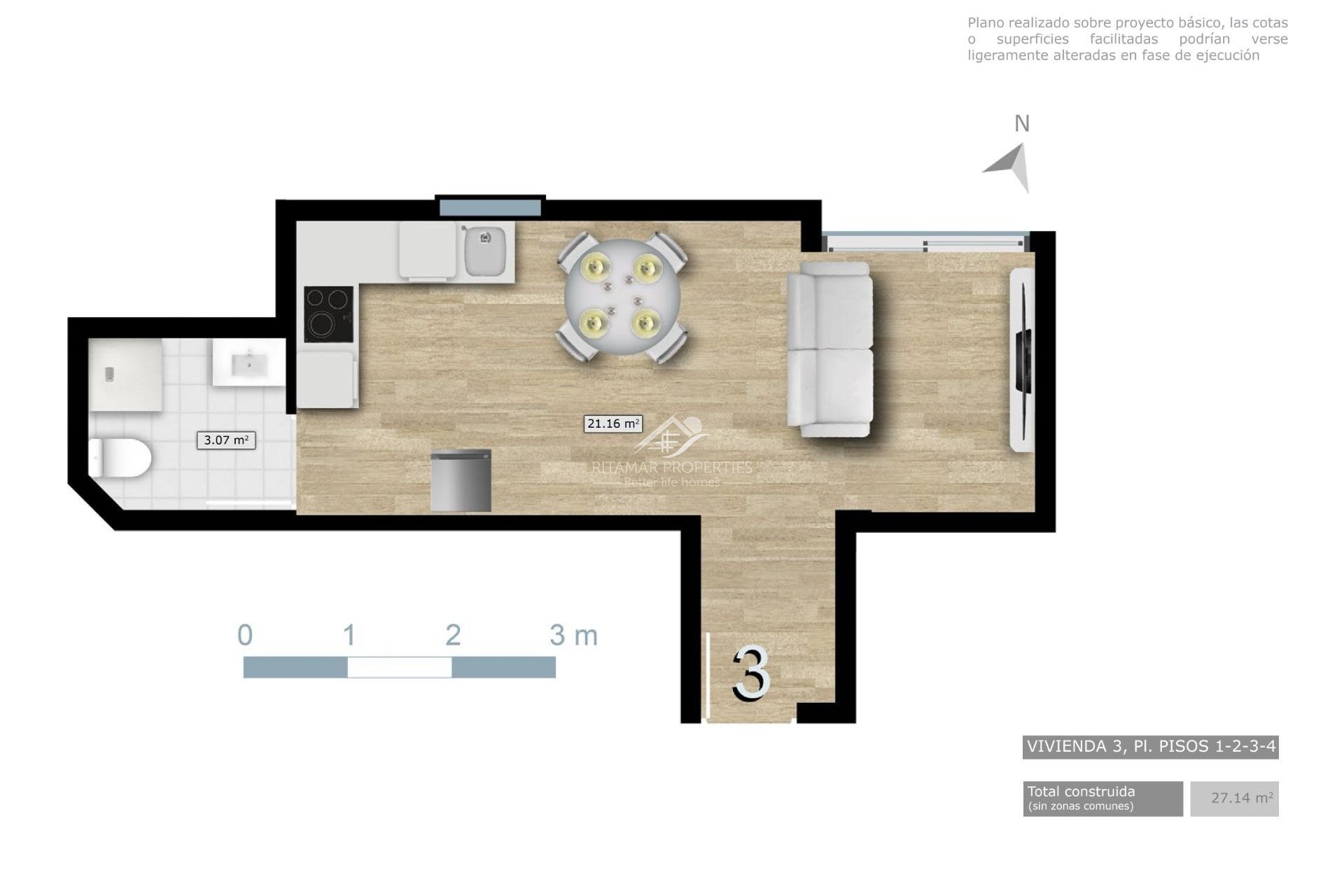Obra Nueva - Apartamento - Torrevieja - Centro