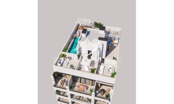 Obra Nueva - Apartamento - Torrevieja - Playa de El Cura