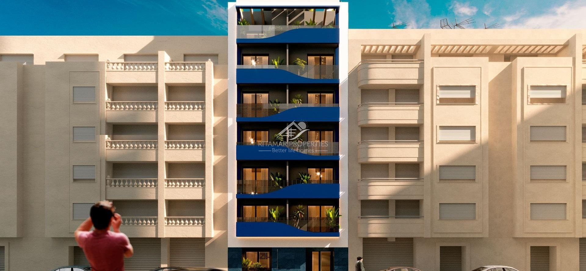 Obra Nueva - Apartamento - Torrevieja - Playa del Acequión