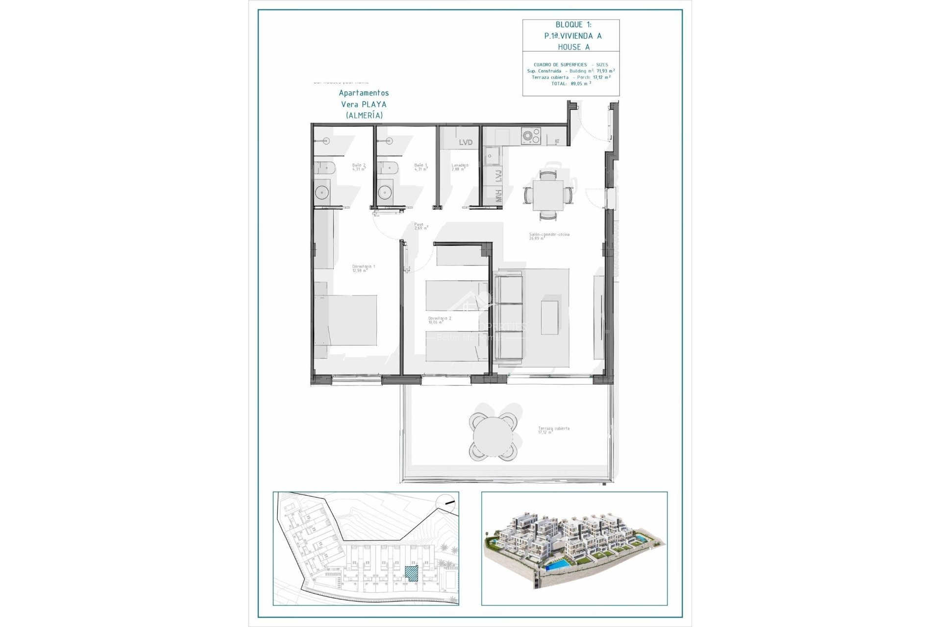 Obra Nueva - Apartamento - Vera - Pueblo Salinas