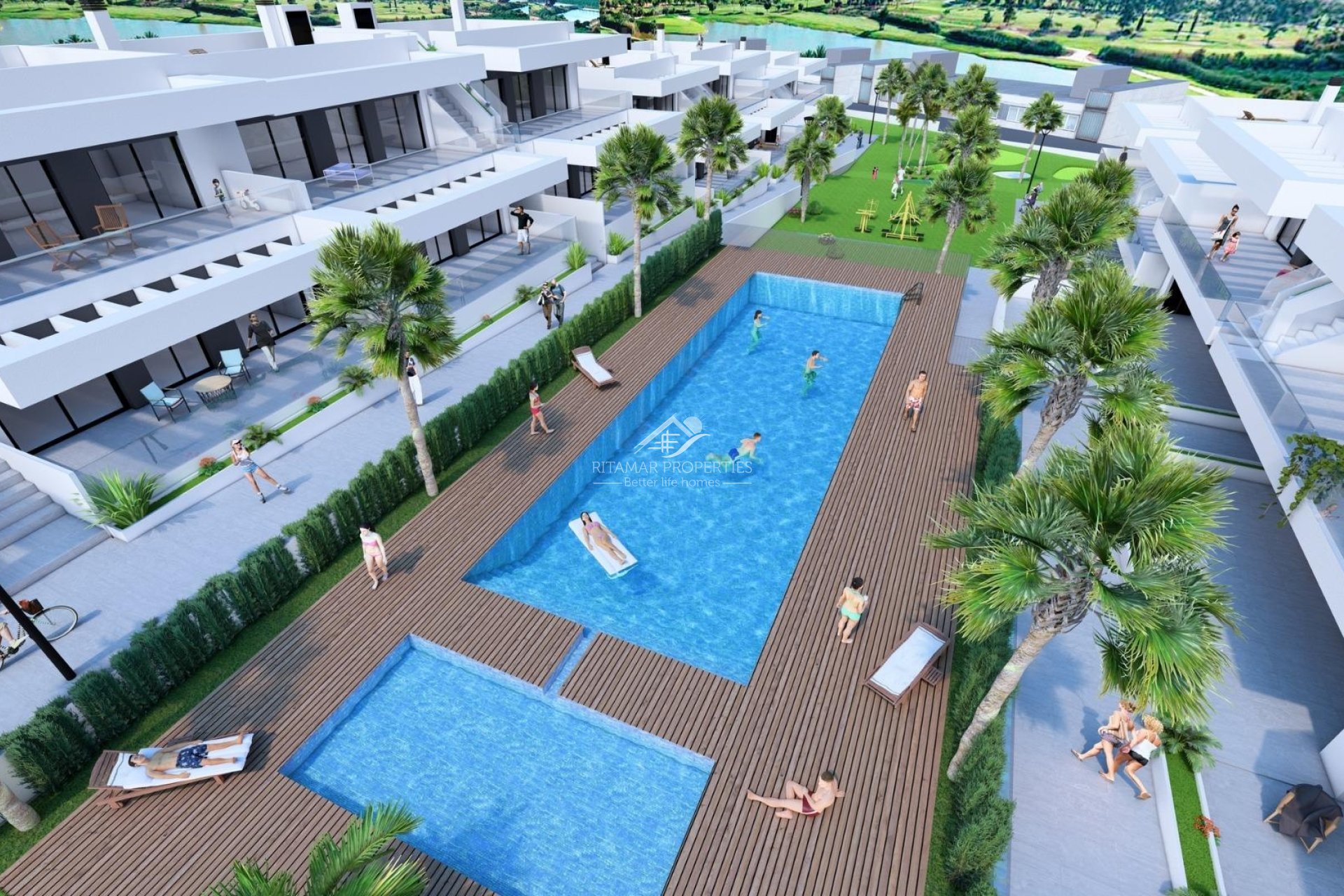 Obra Nueva - Bungalow - Algorfa - La Finca Golf