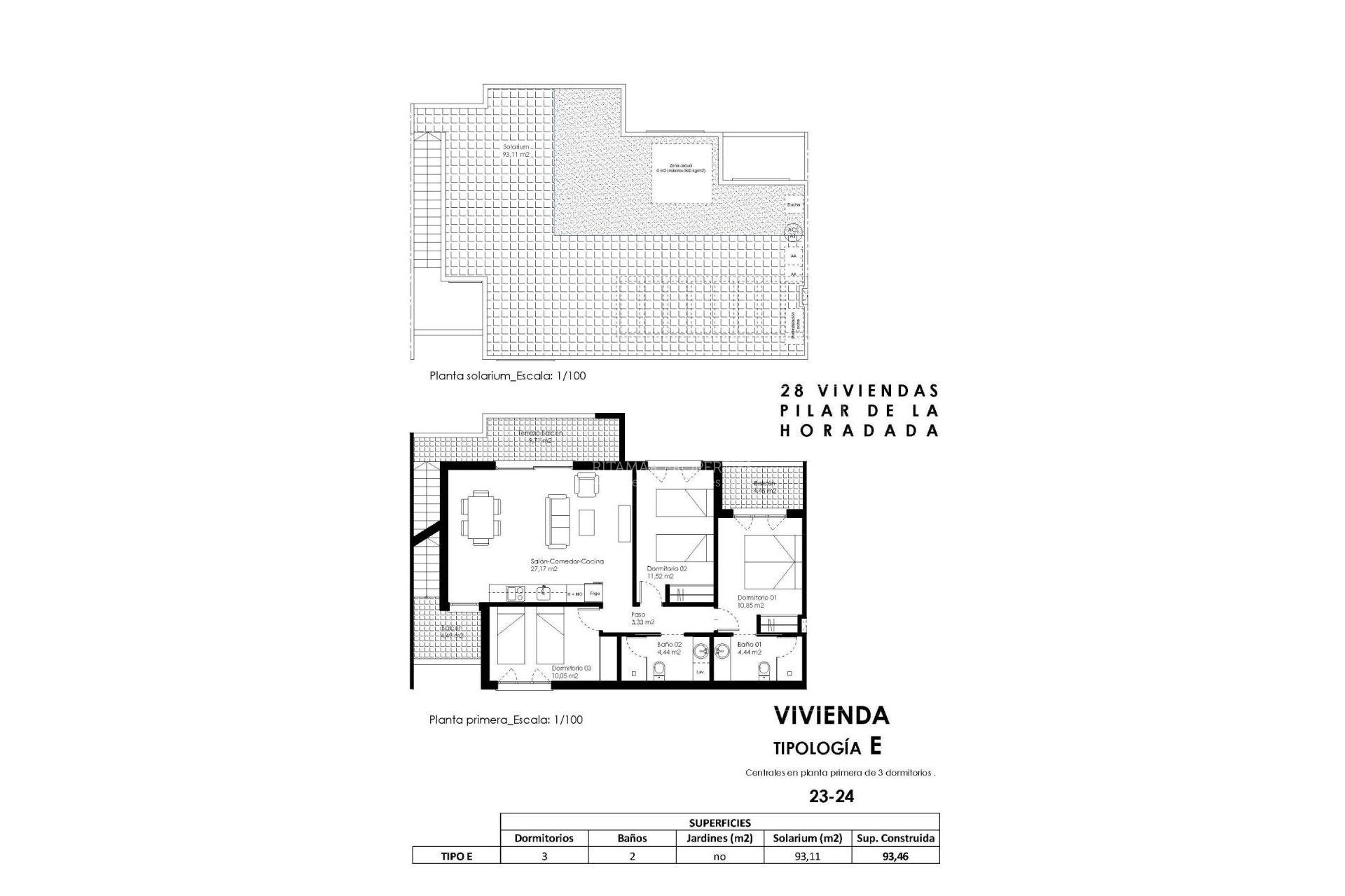 Obra Nueva - Bungalow - Pilar de la Horadada - pueblo