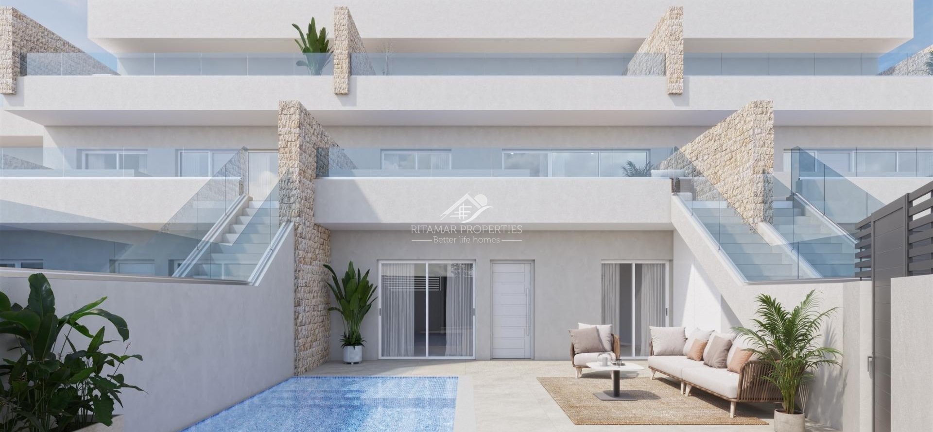 Obra Nueva - Bungalow - Pilar de la Horadada - pueblo