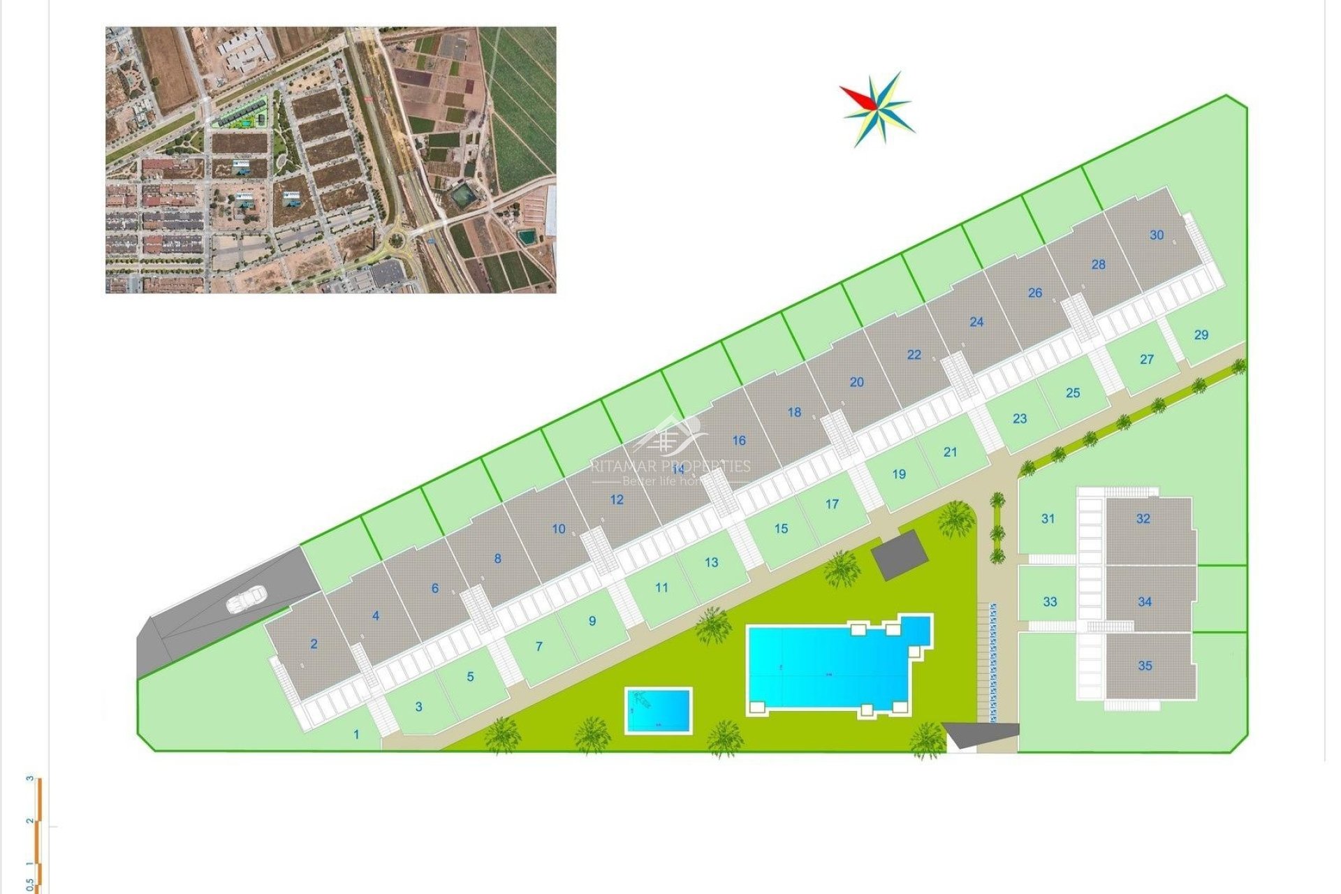 Obra Nueva - Bungalow - Pilar de la Horadada - pueblo