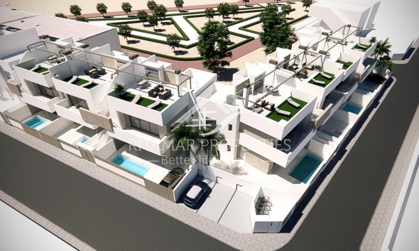 Obra Nueva - Bungalow - Pilar de la Horadada - pueblo