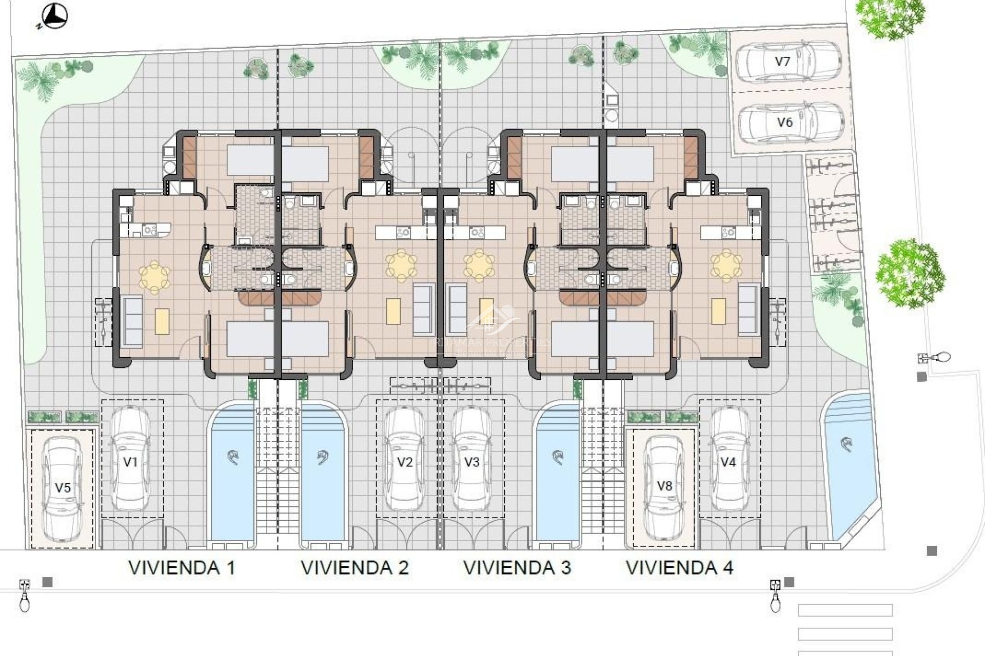 Obra Nueva - Bungalow - Pilar de la Horadada - Zona Pueblo