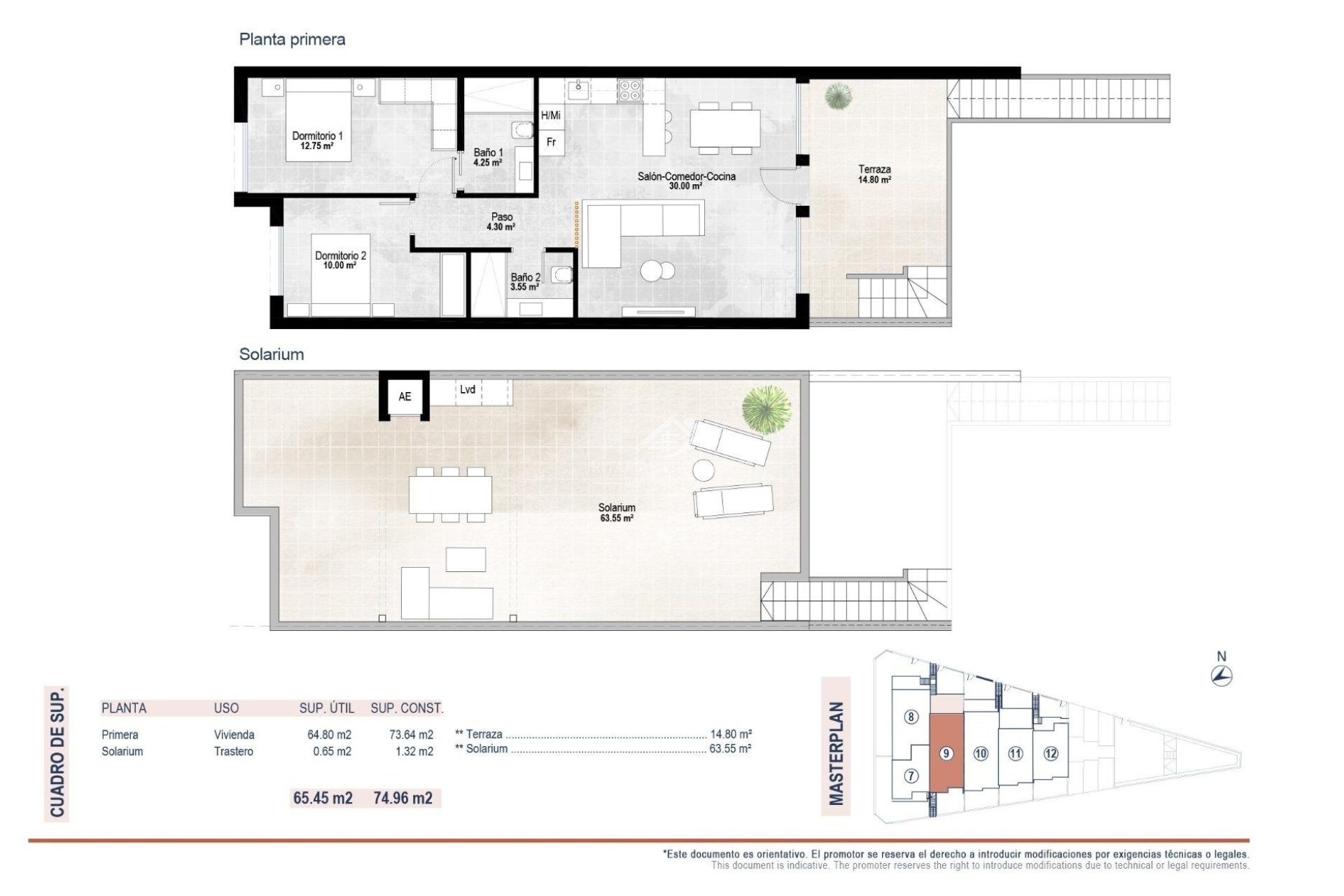 Obra Nueva - Bungalow - San Pedro del Pinatar - Pueblo
