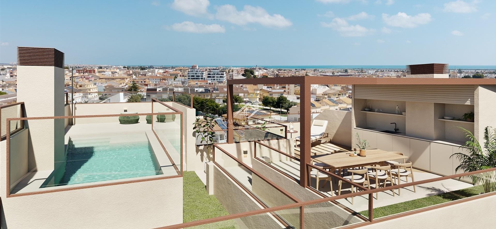 Obra Nueva - Bungalow - San Pedro del Pinatar - Pueblo