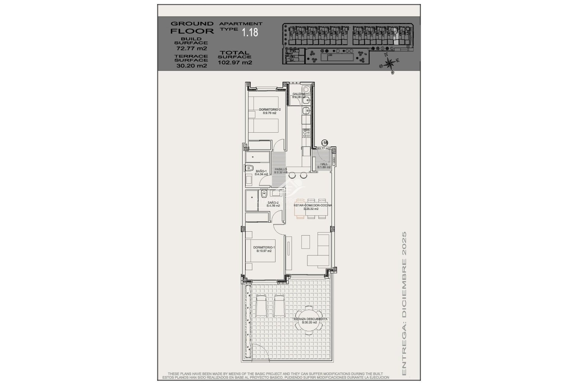 Obra Nueva - Bungalow - Torrevieja - Altos del Sol