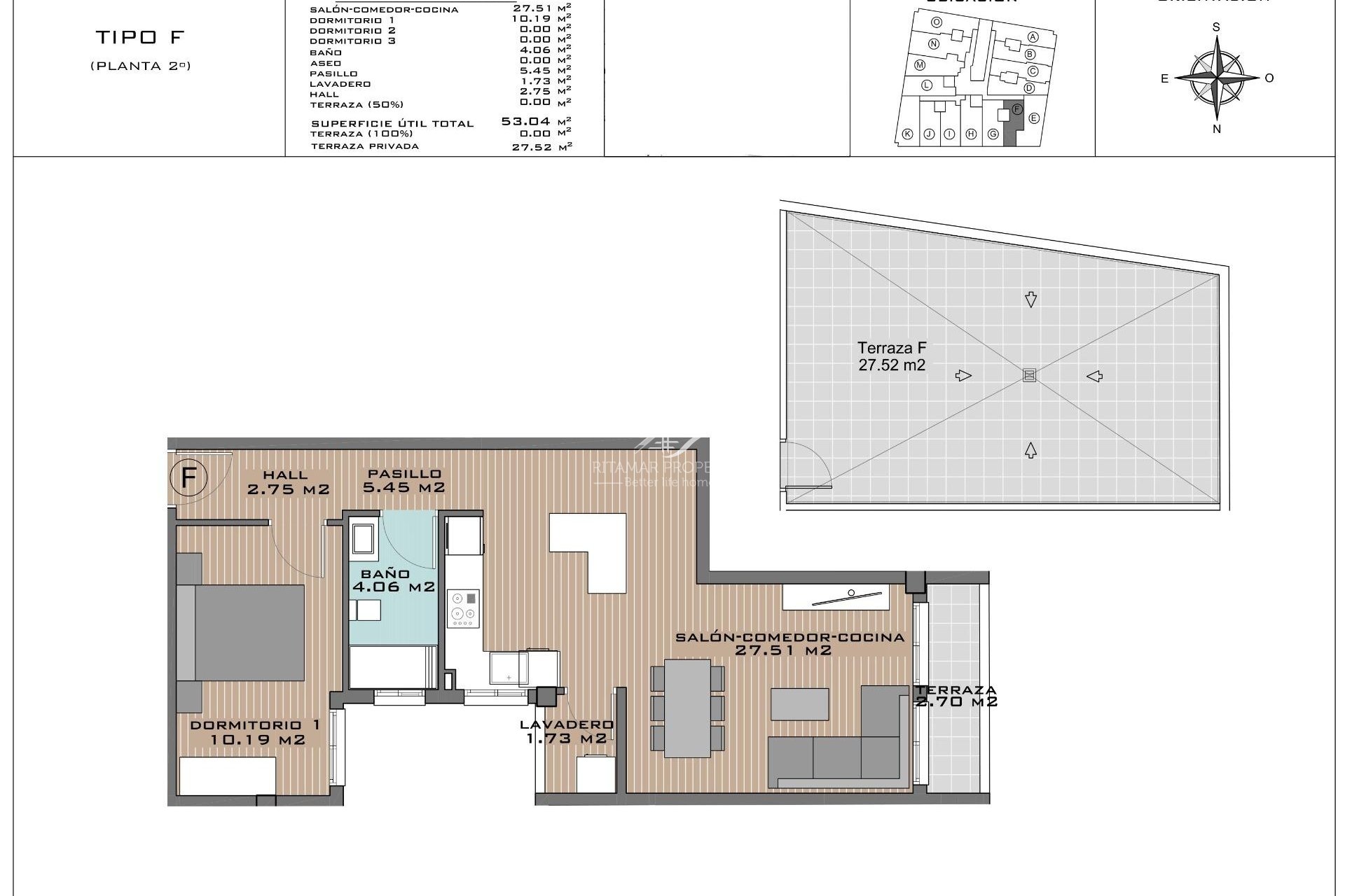 Obra Nueva - Penthouse - Algorfa - Pueblo