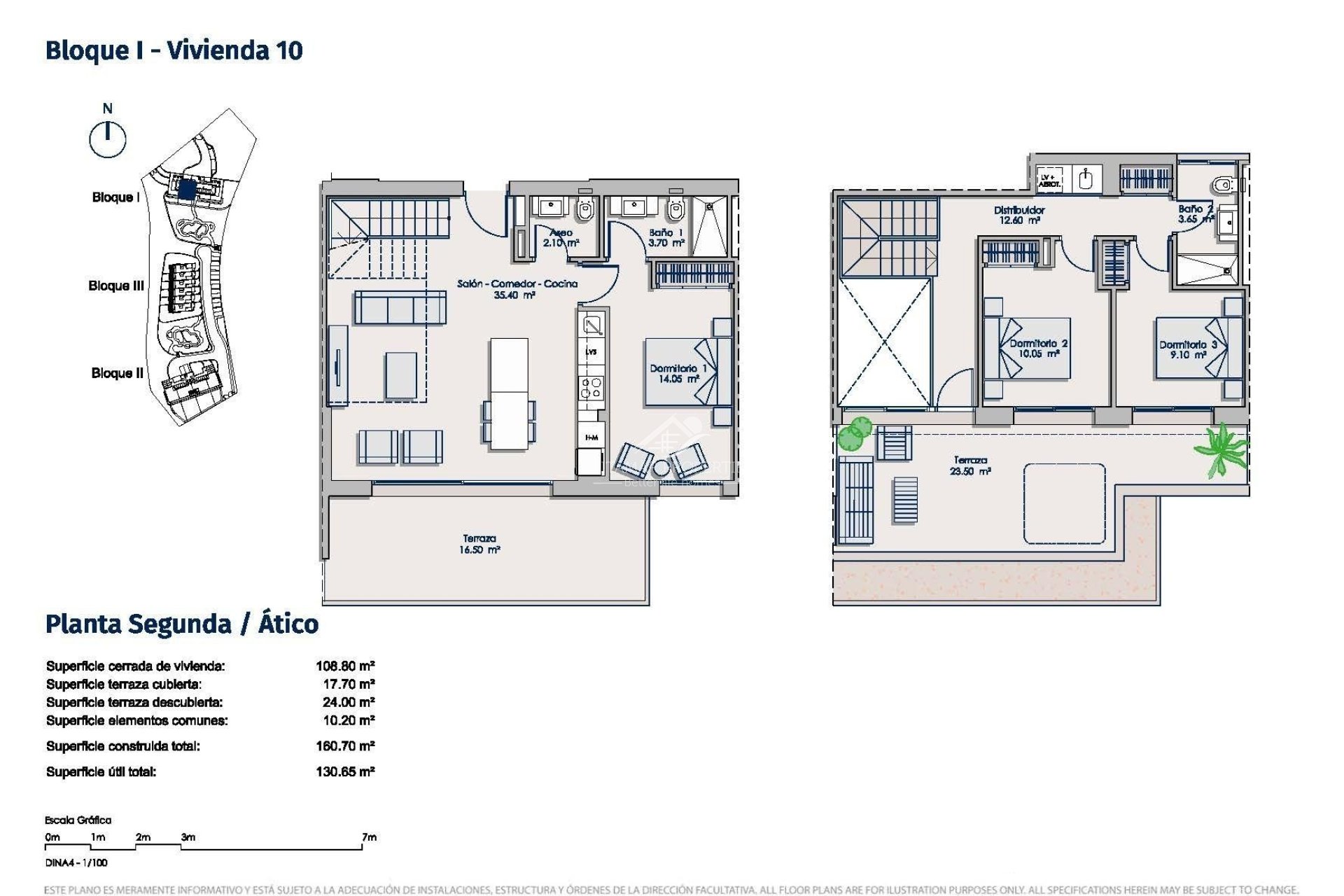 Obra Nueva - Penthouse - Finestrat  - Sierra Cortina