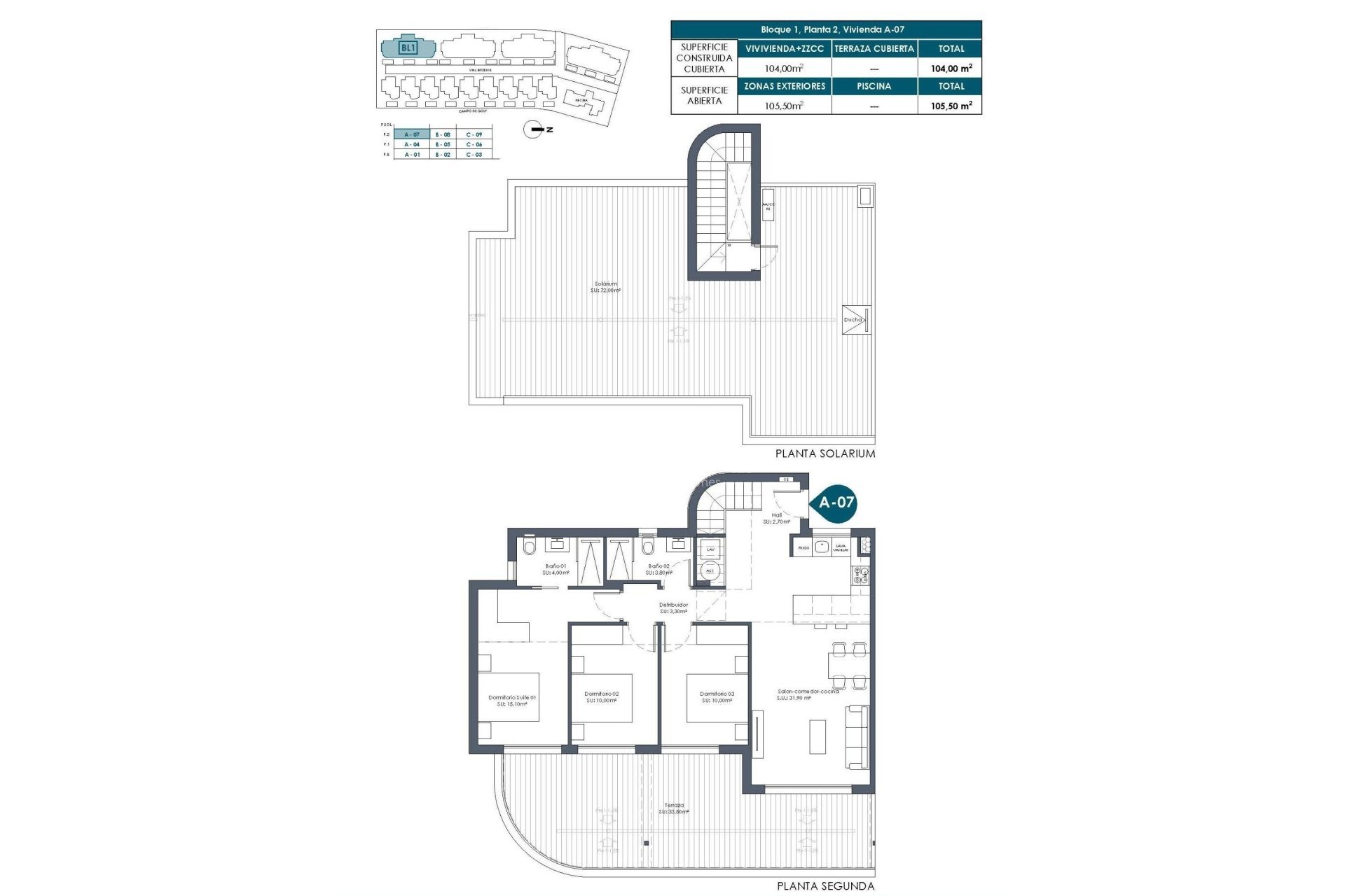 Obra Nueva - Penthouse - Los Alcázares - Serena Golf
