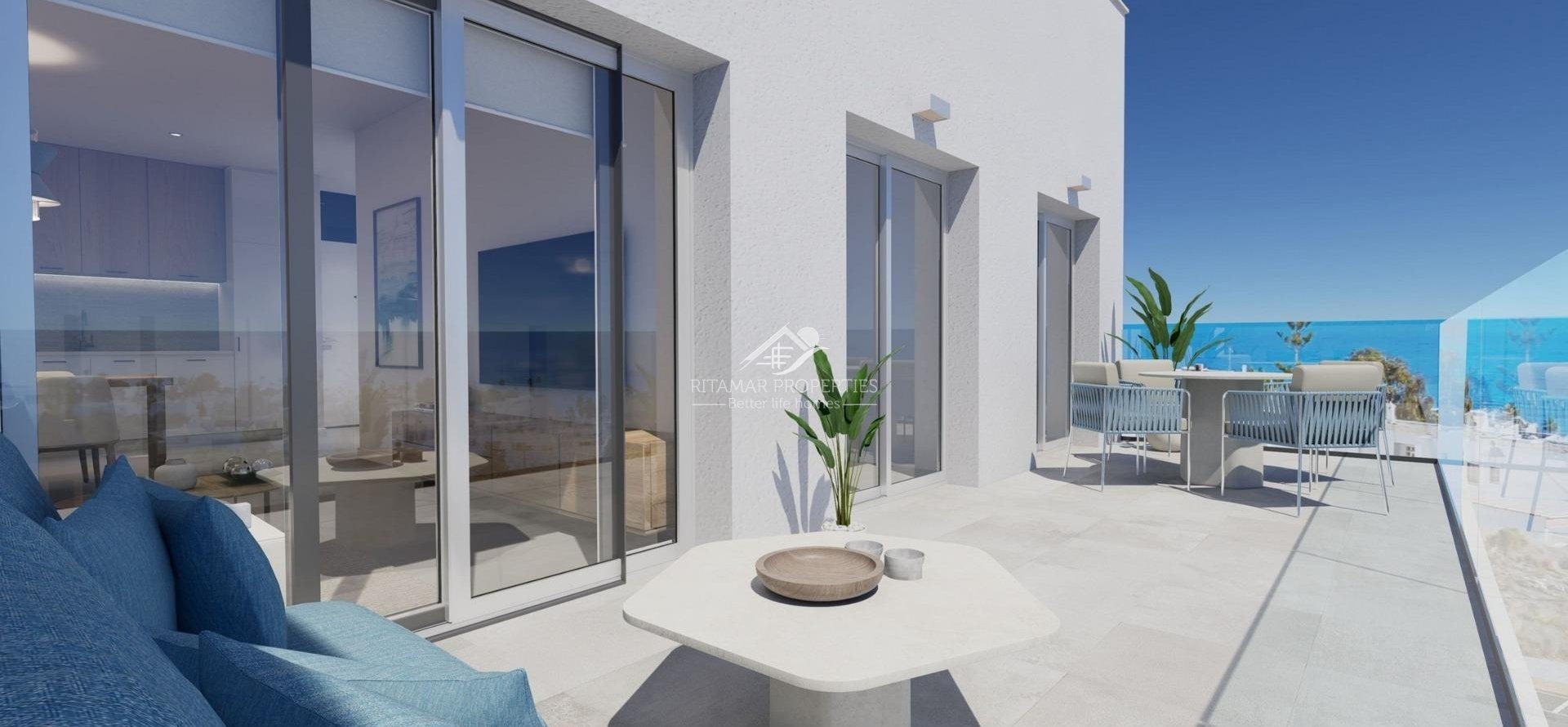 Obra Nueva - Penthouse - Mojacar - Descargador