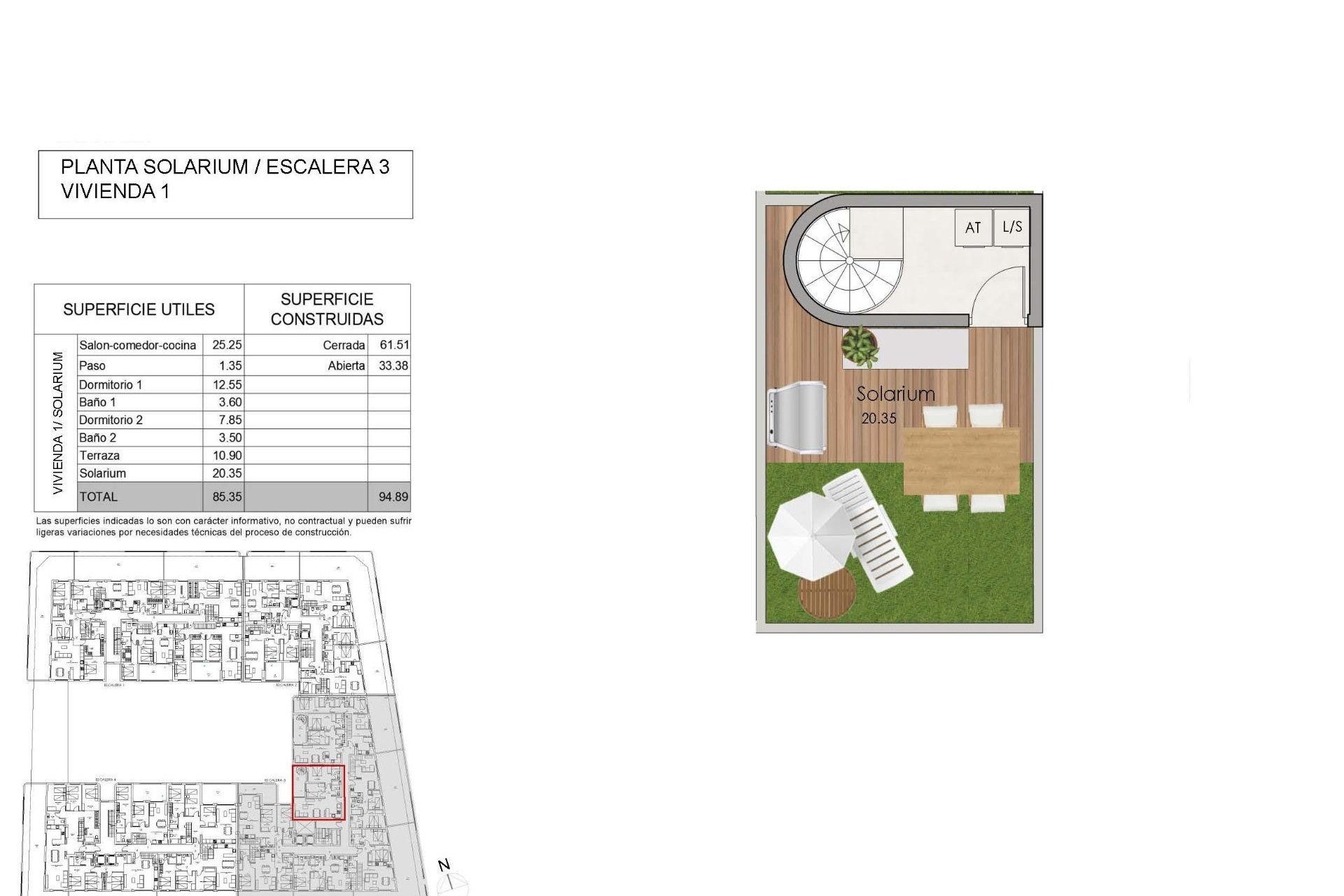 Obra Nueva - Penthouse - Santa Pola - Estacion de autobuses