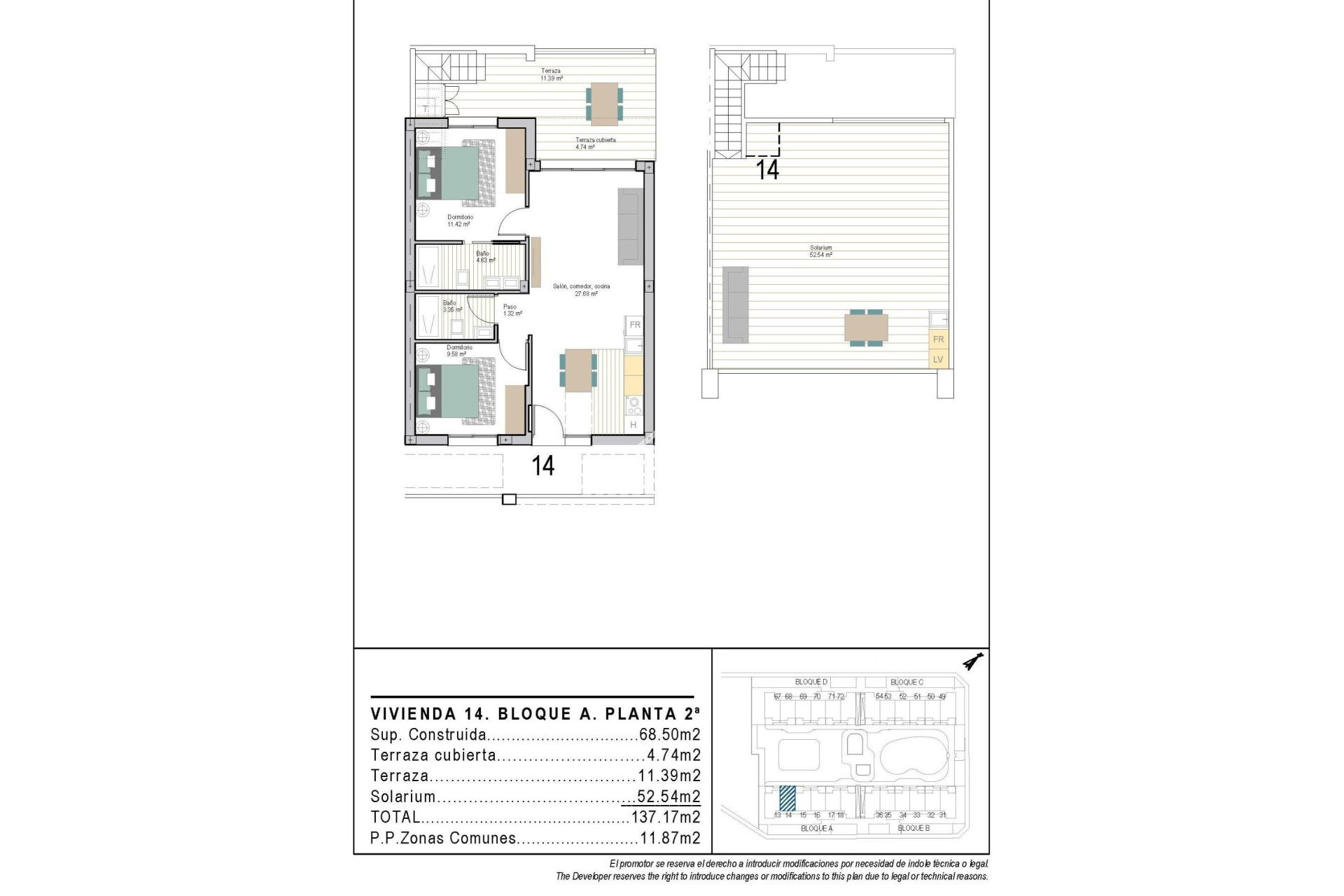 Obra Nueva - Penthouse - Torre Pacheco - San Cayetano