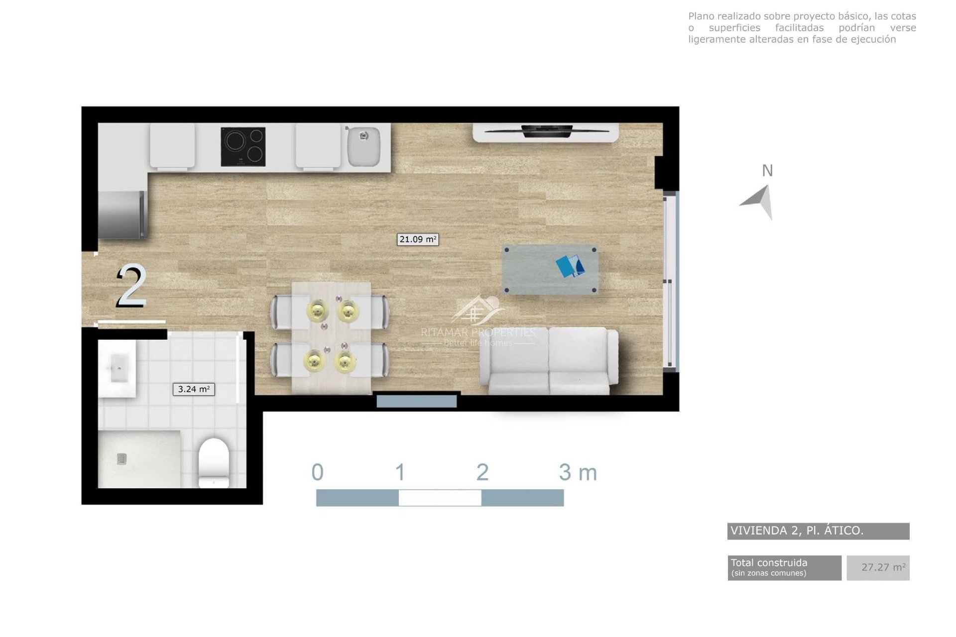Obra Nueva - Penthouse - Torrevieja - Centro