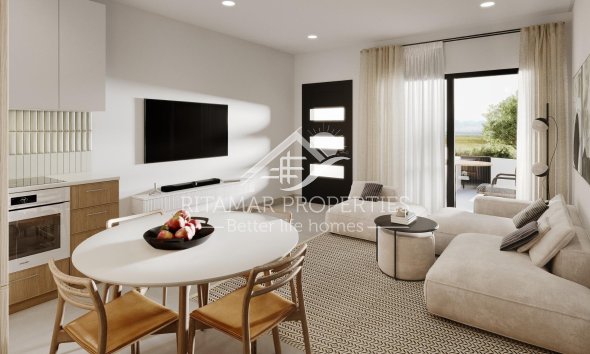 Obra Nueva - Top Floor Bungalow - Puerto de Mazarron - Playa Negra