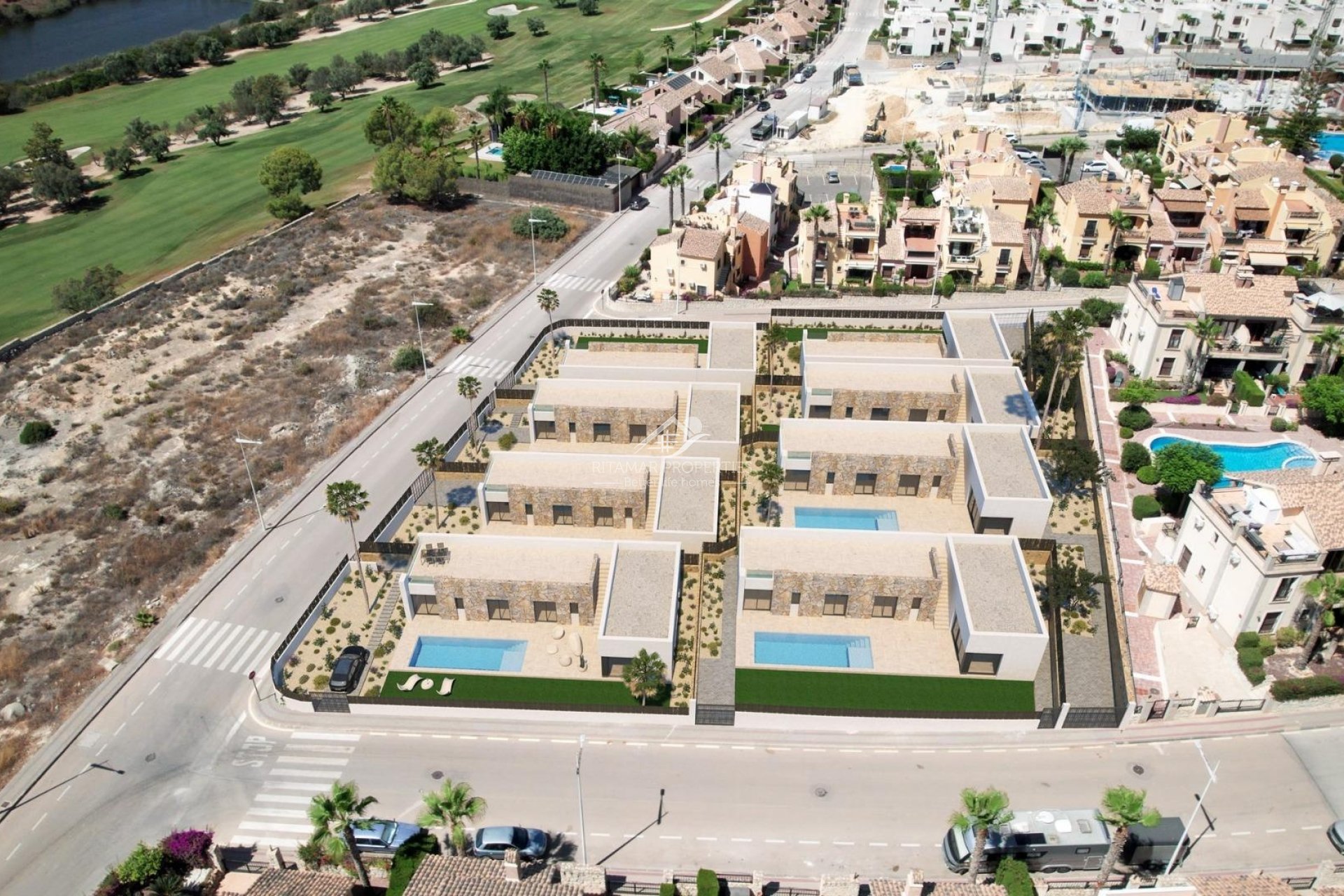 Obra Nueva - Villa - Algorfa - La Finca Golf