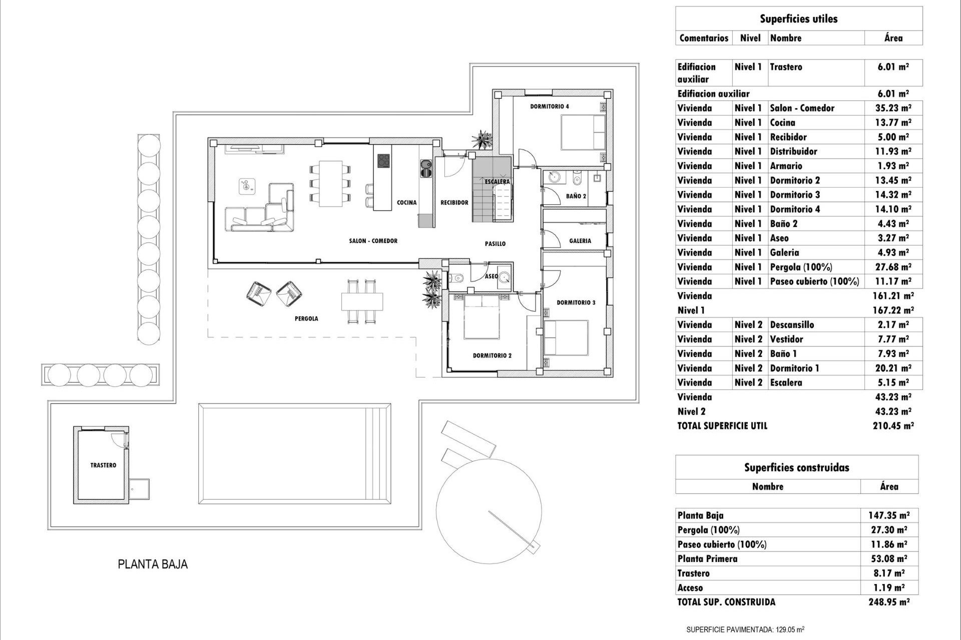 Obra Nueva - Villa - Aspe Pedanias - Pedanías Este