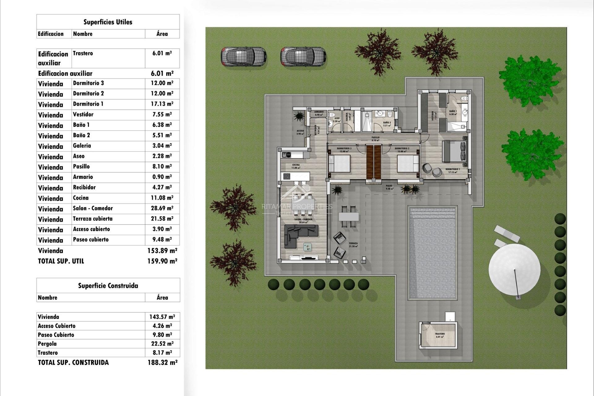 Obra Nueva - Villa - Aspe Pedanias - Pedanías Oeste