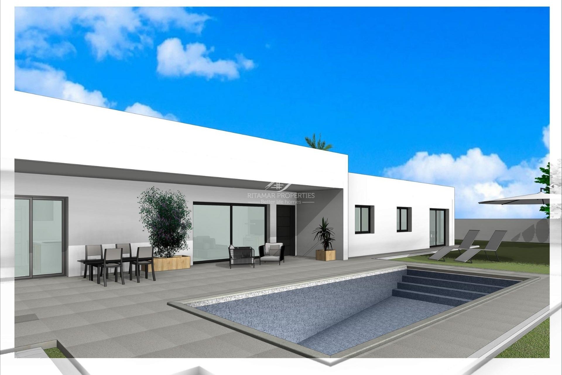 Obra Nueva - Villa - Aspe Pedanias - Pedanías Oeste