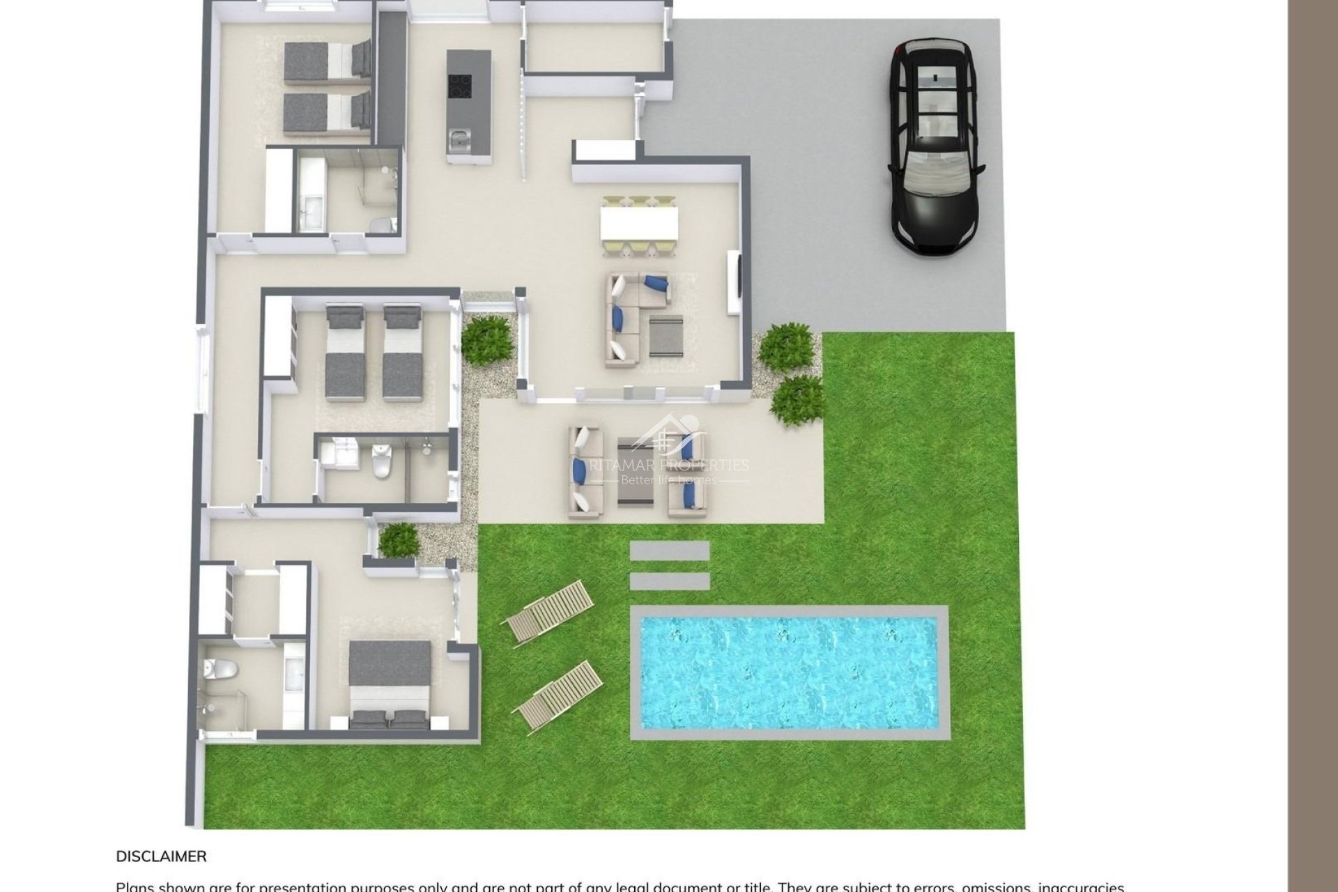 Obra Nueva - Villa - Baños y Mendigo - Altaona Golf