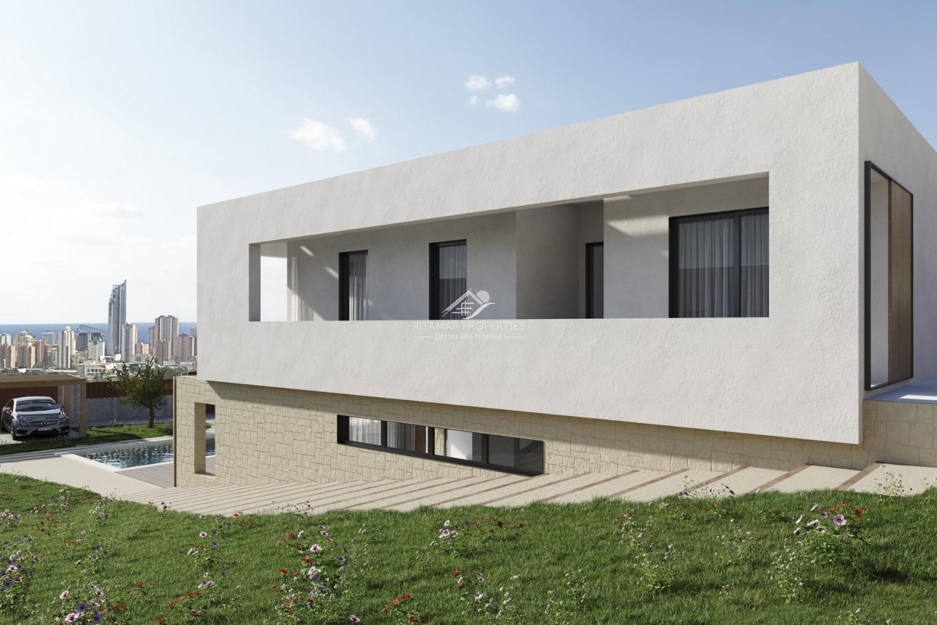 Obra Nueva - Villa - Finestrat  - Campana Garden