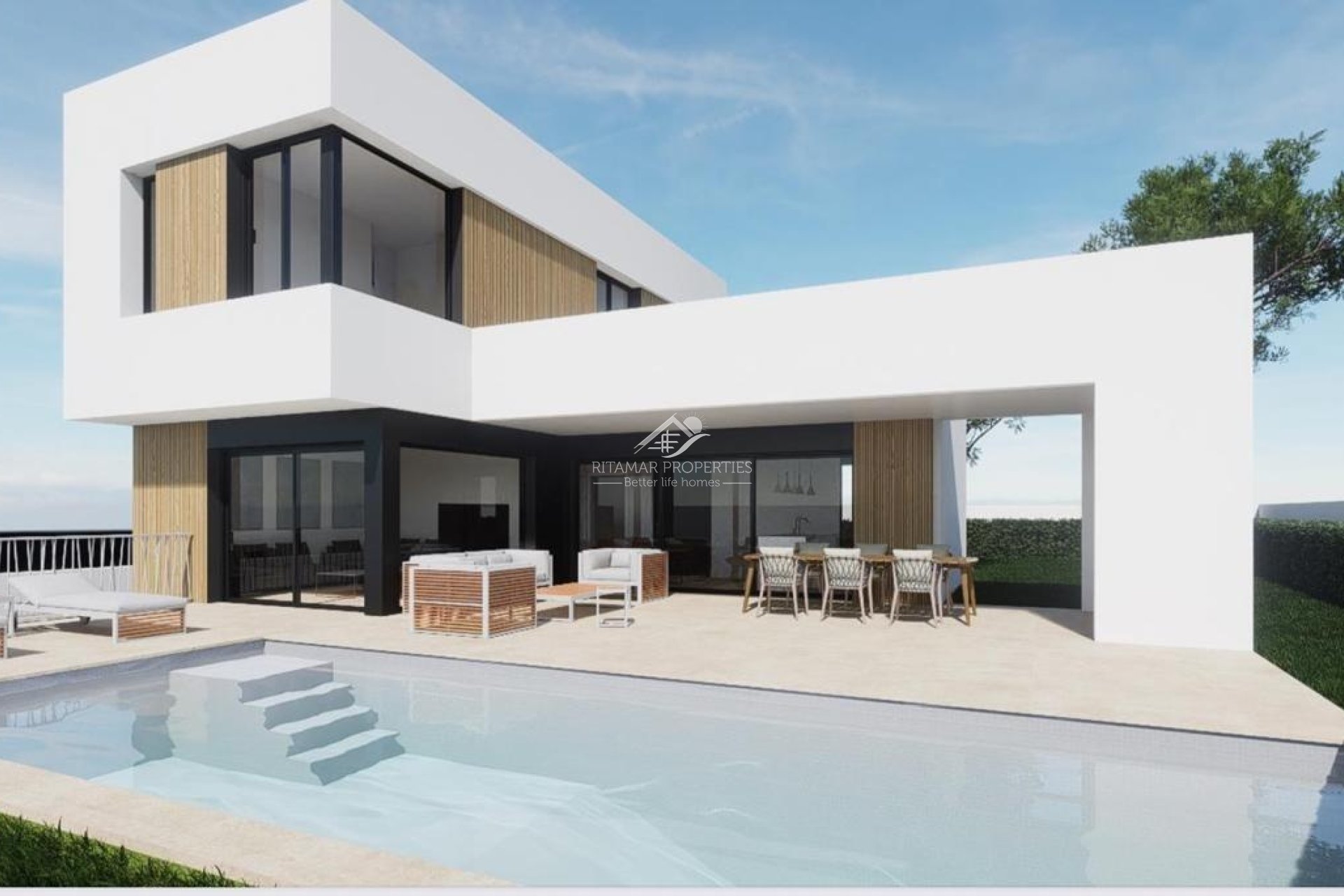 Obra Nueva - Villa - Finestrat  - Campana Garden