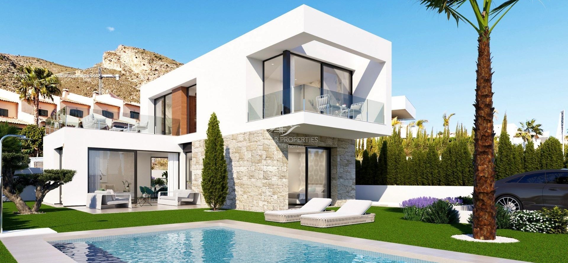 Obra Nueva - Villa - Finestrat  - Sierra Cortina