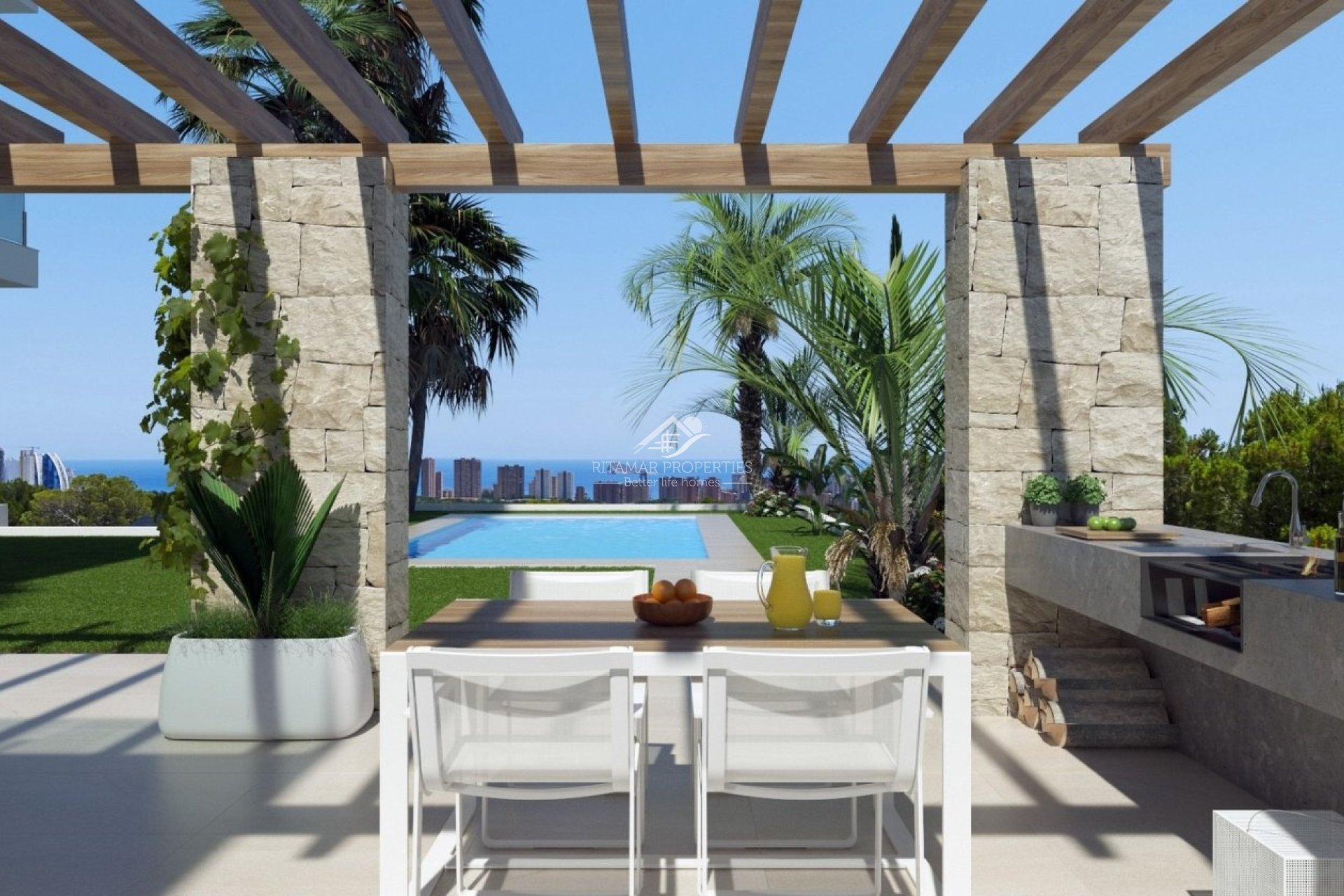 Obra Nueva - Villa - Finestrat  - Sierra Cortina