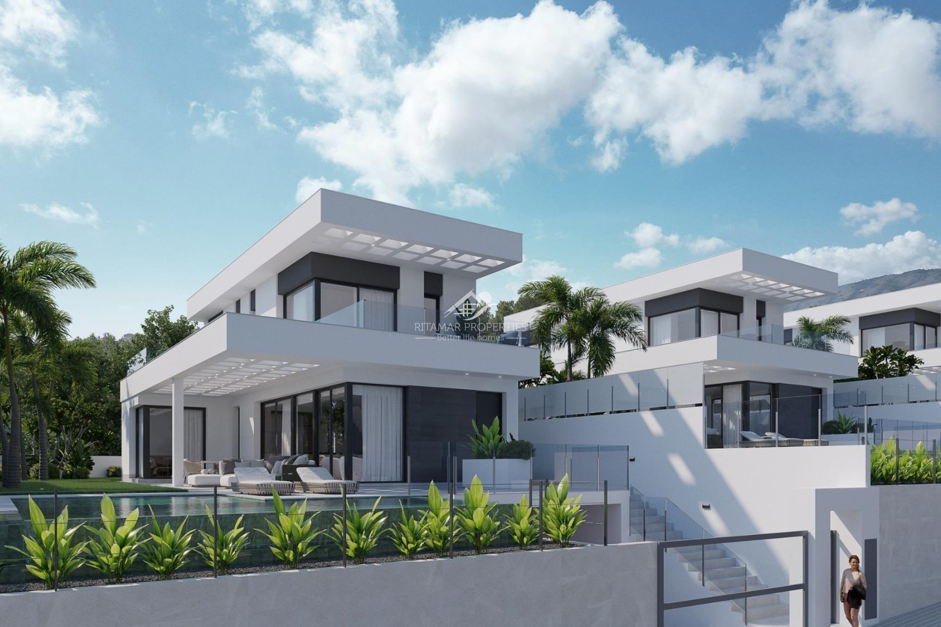 Obra Nueva - Villa - Finestrat  - Sierra Cortina