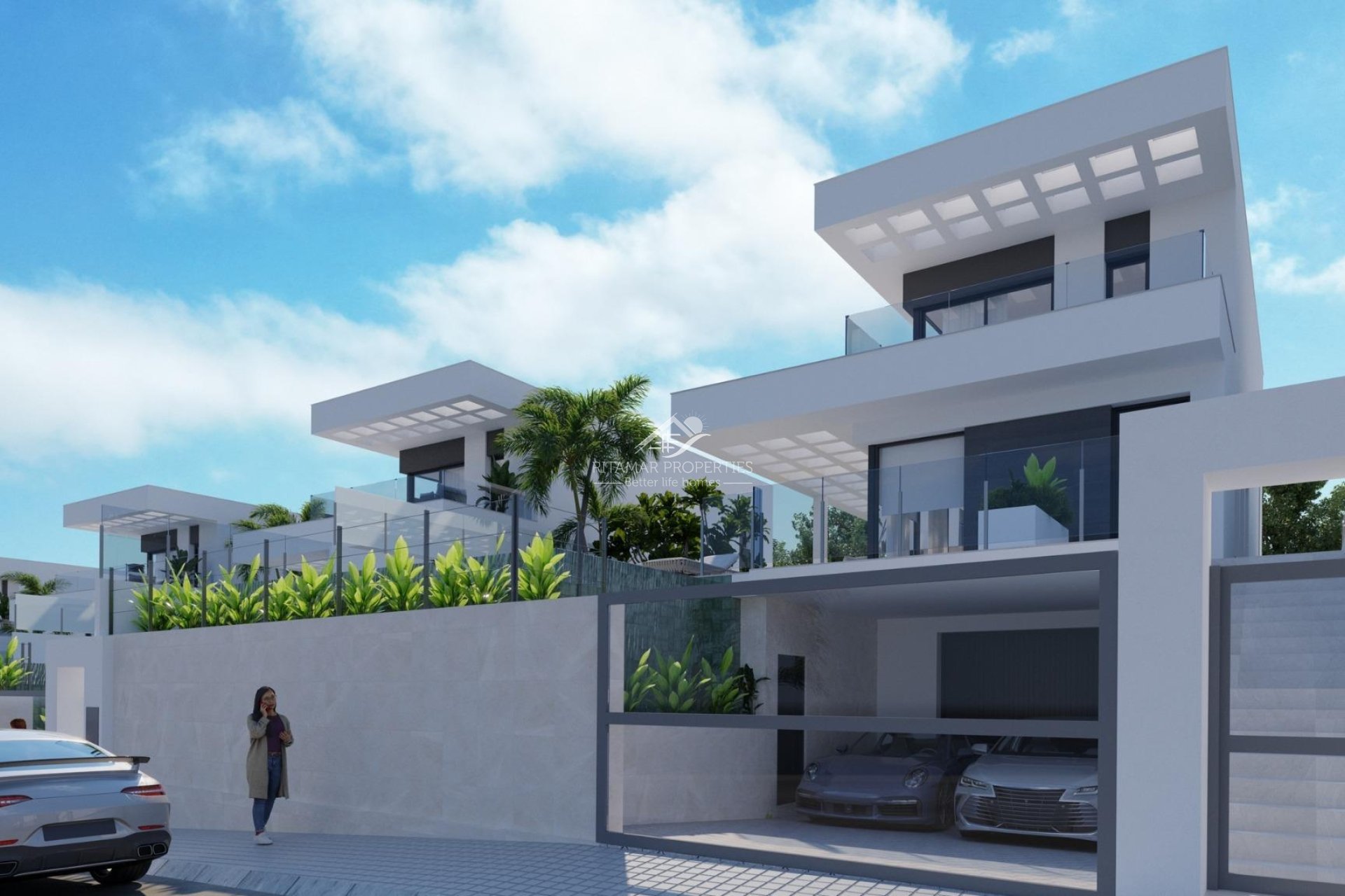 Obra Nueva - Villa - Finestrat  - Sierra Cortina