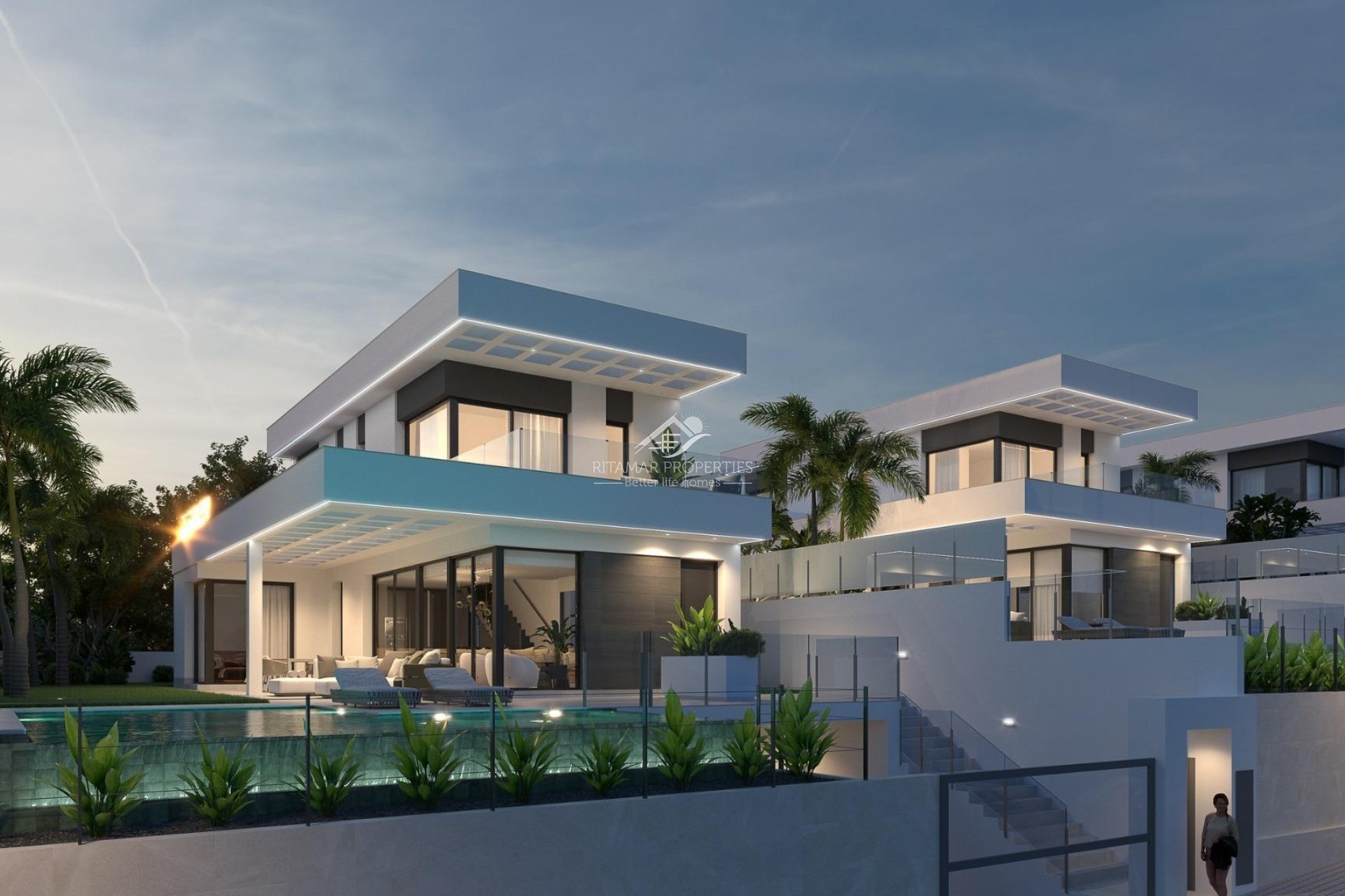 Obra Nueva - Villa - Finestrat  - Sierra Cortina
