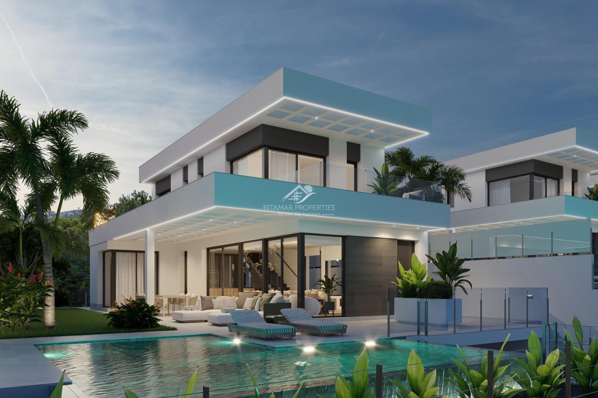 Obra Nueva - Villa - Finestrat  - Sierra Cortina