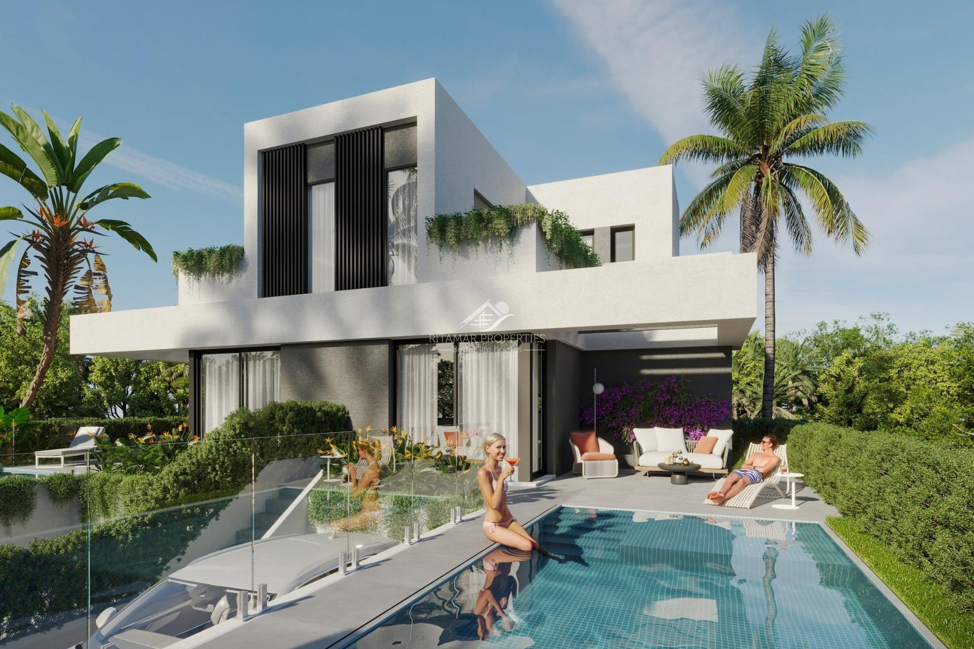 Obra Nueva - Villa - Finestrat  - Sierra Cortina