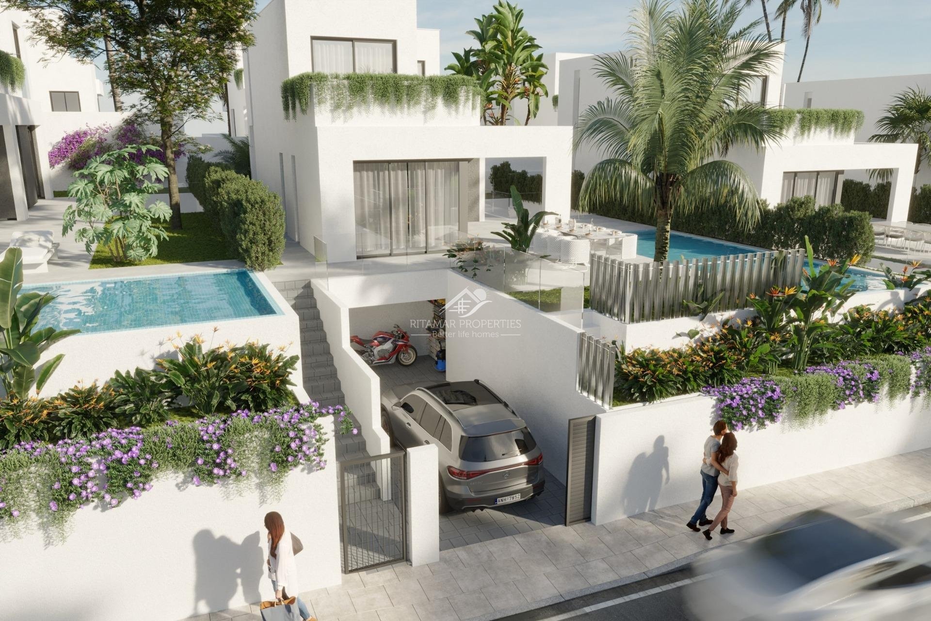 Obra Nueva - Villa - Finestrat  - Sierra Cortina