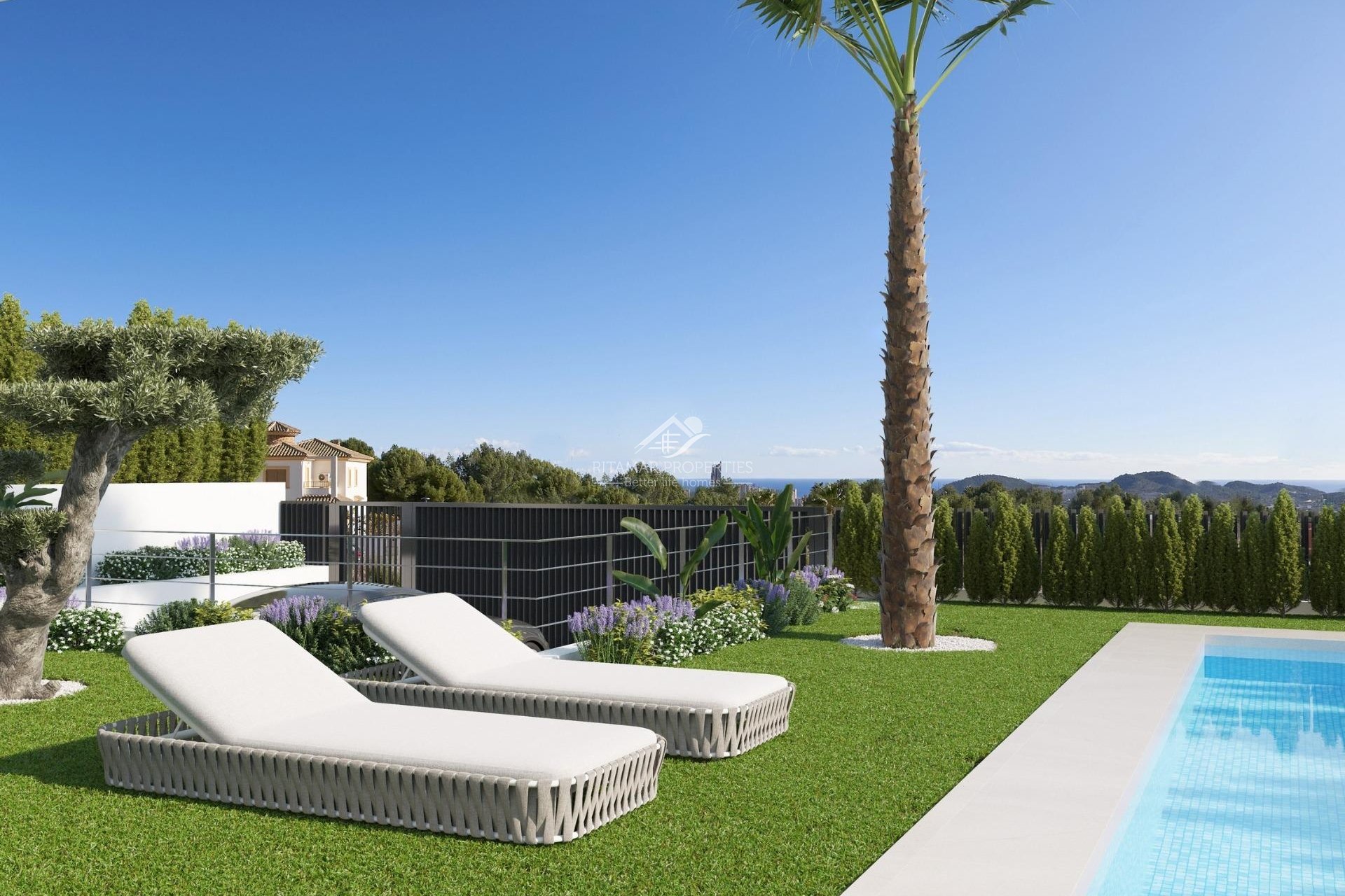 Obra Nueva - Villa - Finestrat  - Sierra Cortina