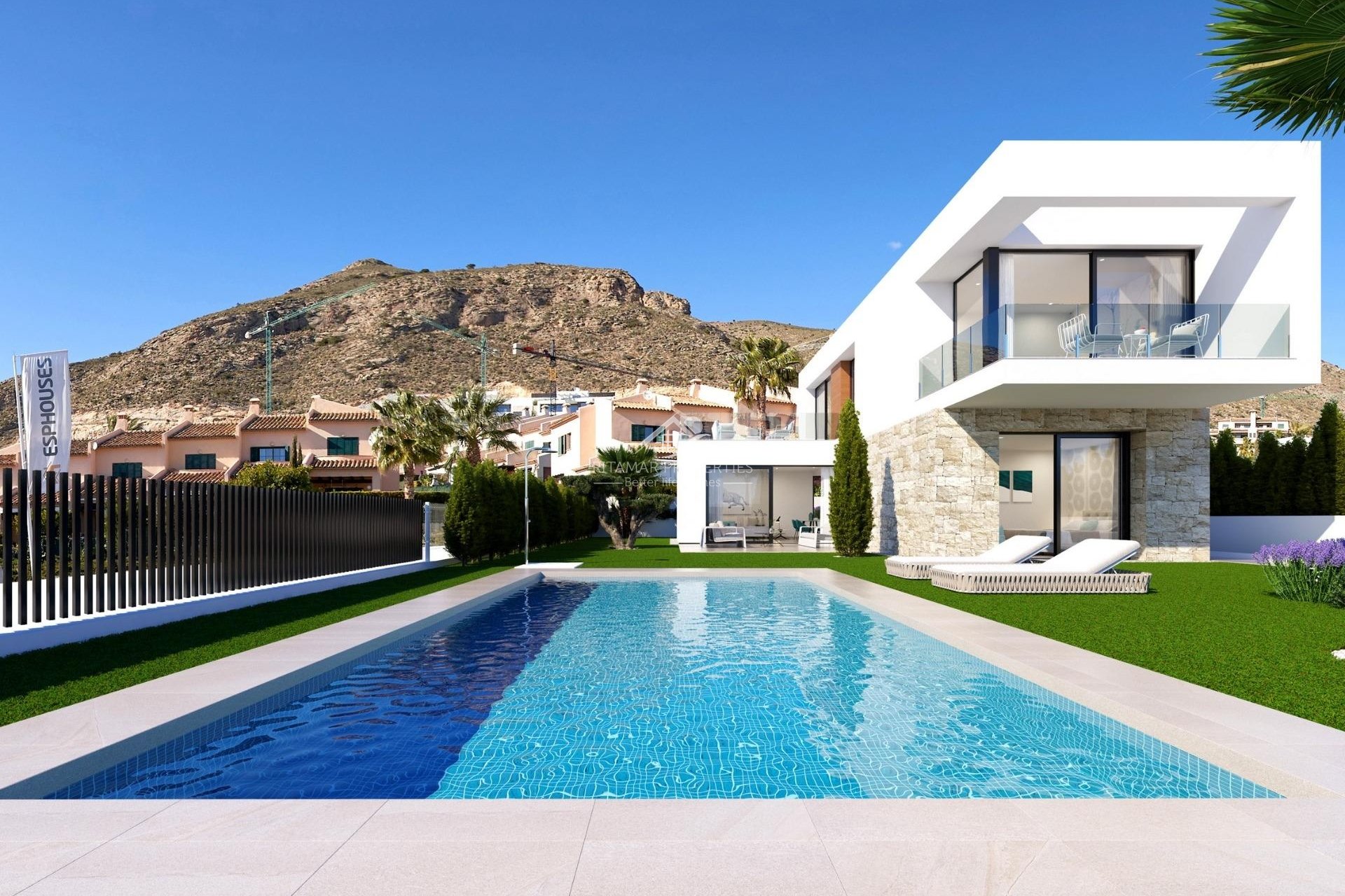 Obra Nueva - Villa - Finestrat  - Sierra Cortina