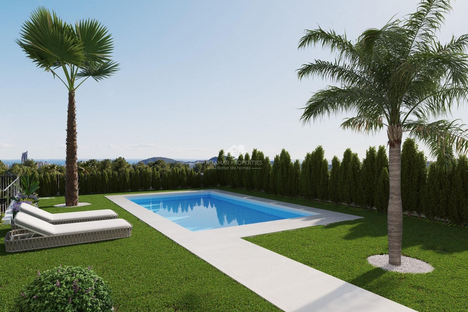Obra Nueva - Villa - Finestrat  - Sierra Cortina