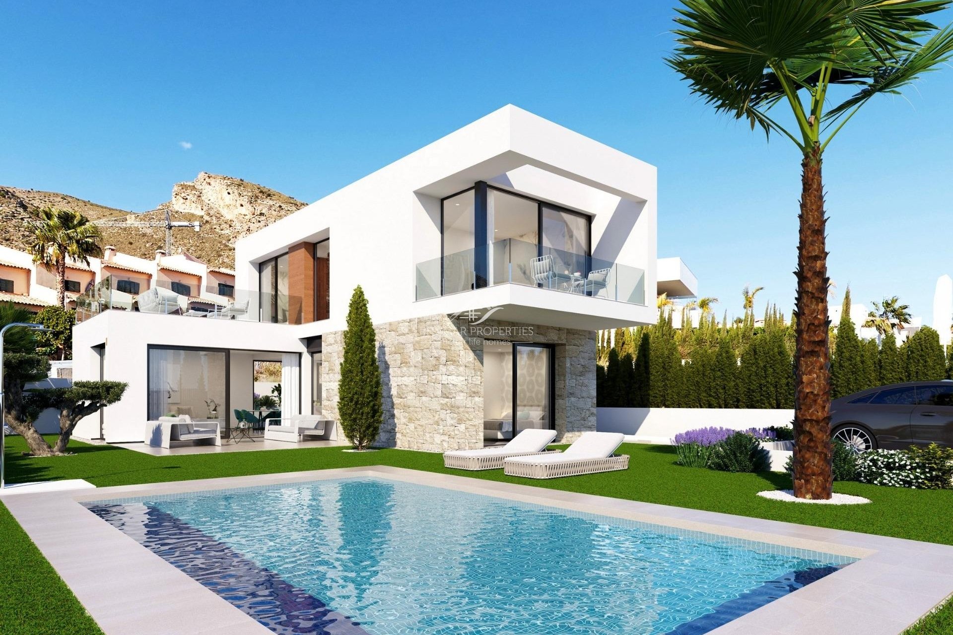 Obra Nueva - Villa - Finestrat  - Sierra Cortina