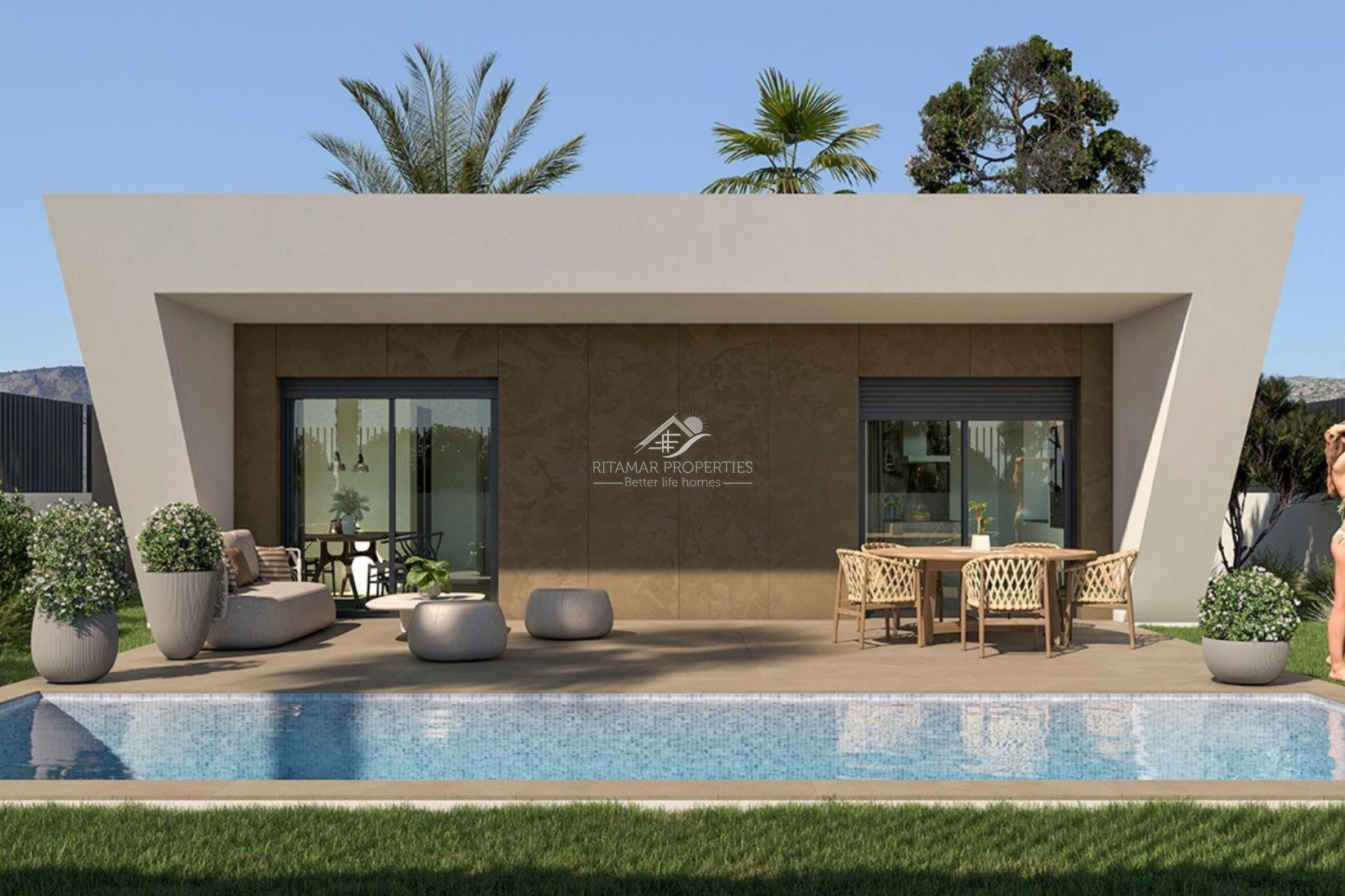 Obra Nueva - Villa - Hondón de las Nieves - Urbaniz La Montañosa