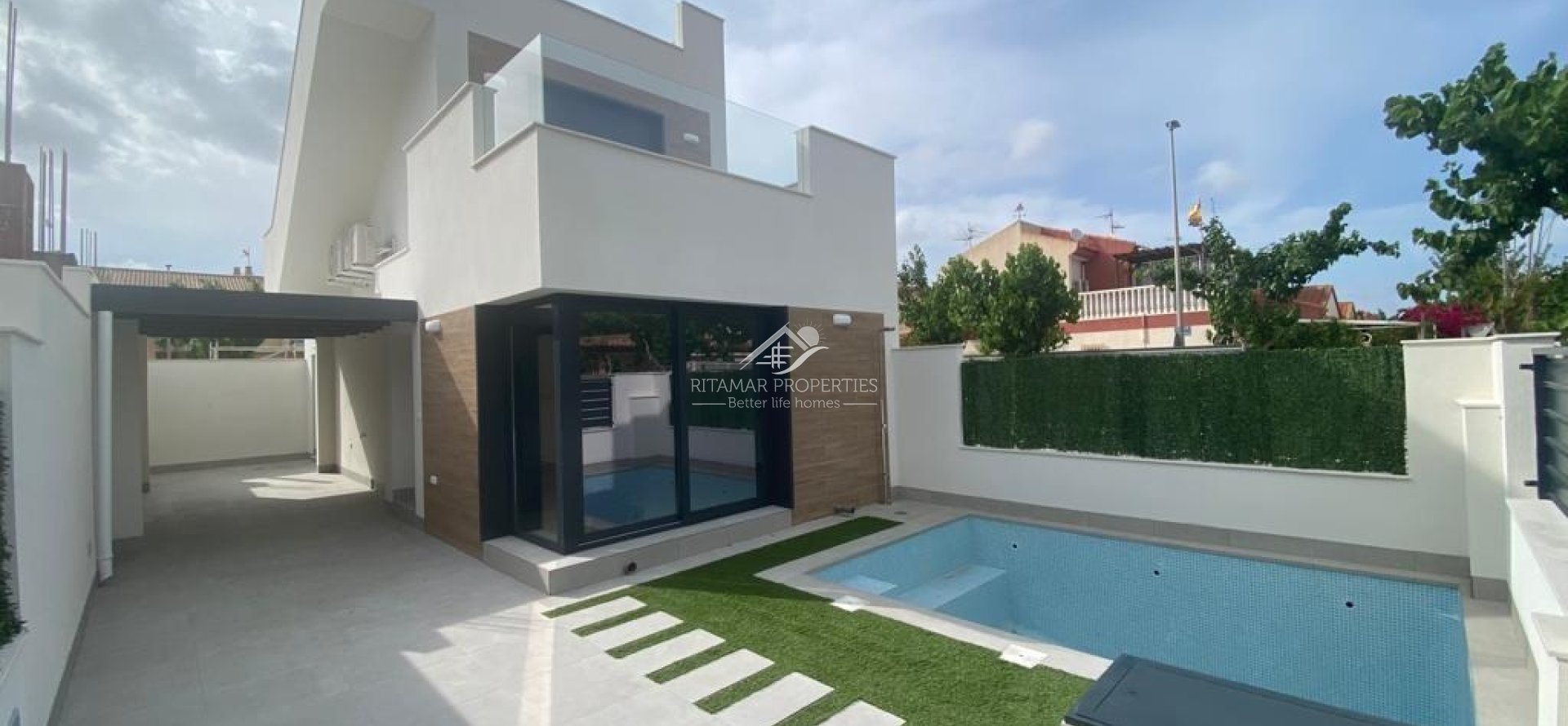 Obra Nueva - Villa - Los Alcázares - La Concha
