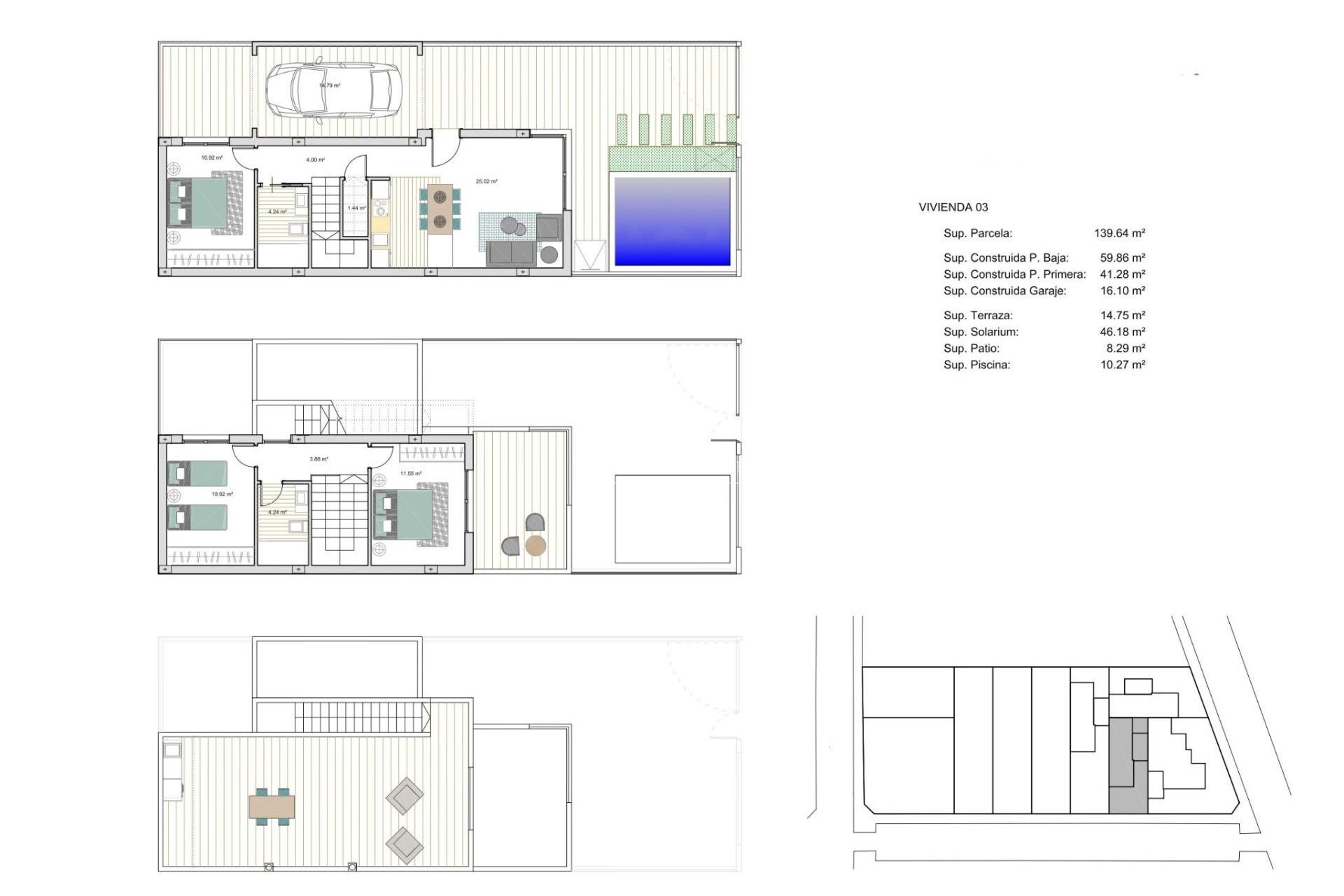 Obra Nueva - Villa - Los Alcázares - La Concha
