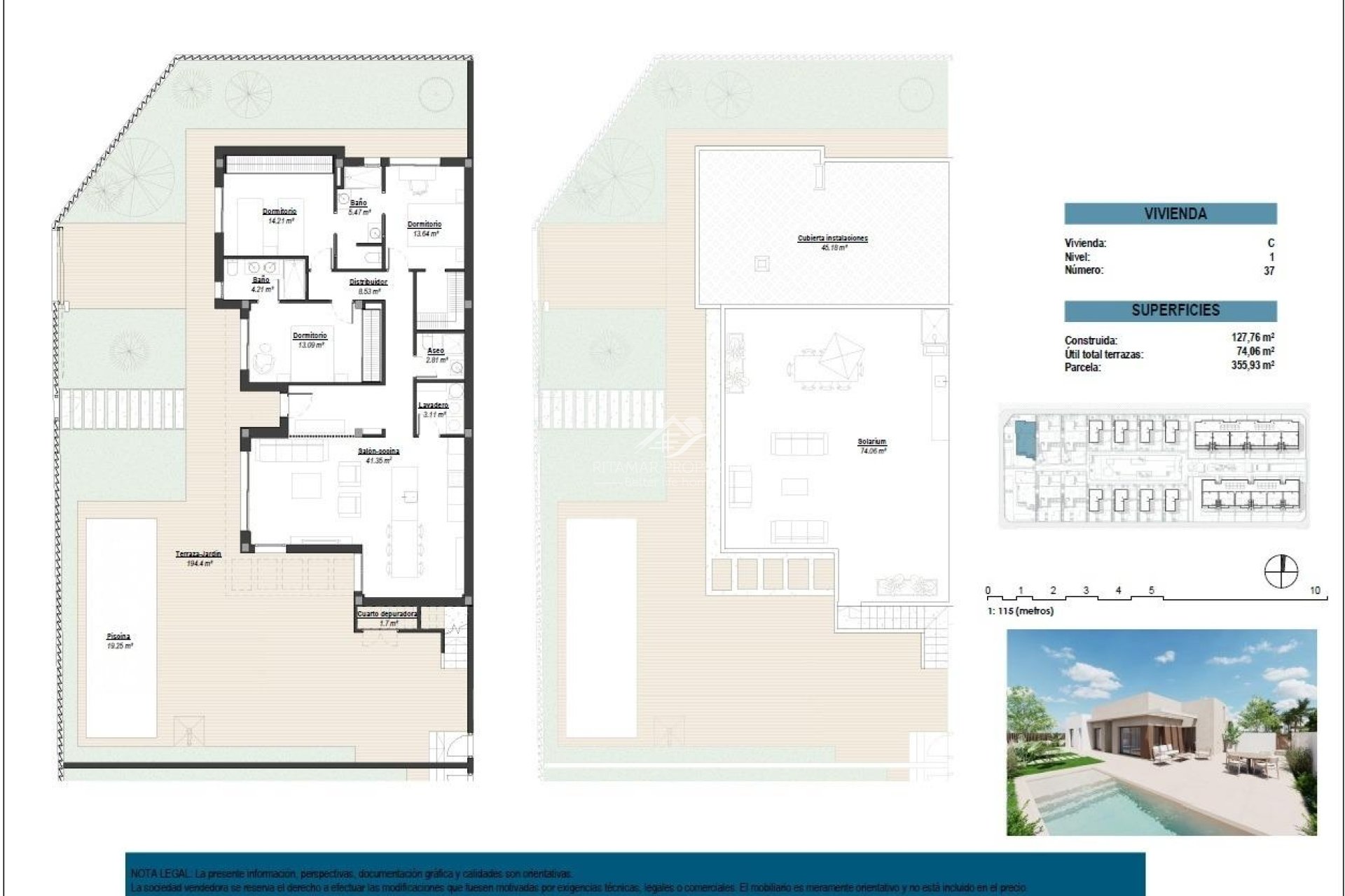 Obra Nueva - Villa - Los Alcázares - Serena Golf