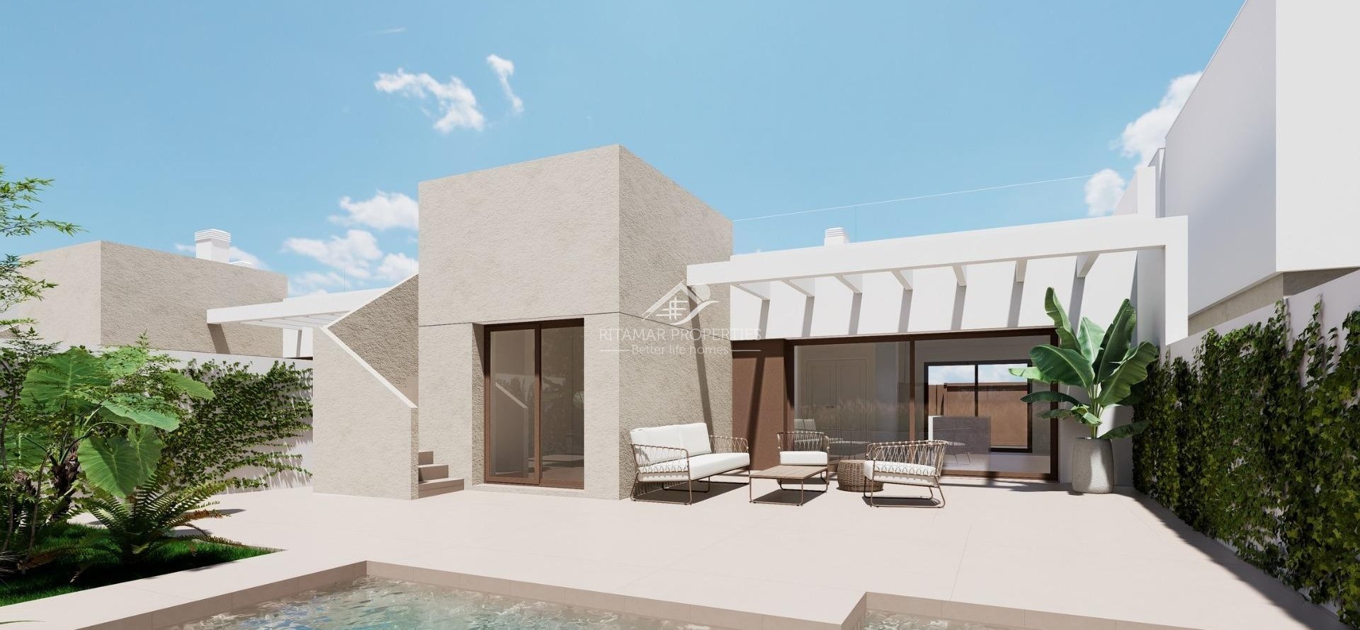 Obra Nueva - Villa - Los Alcázares - Serena Golf