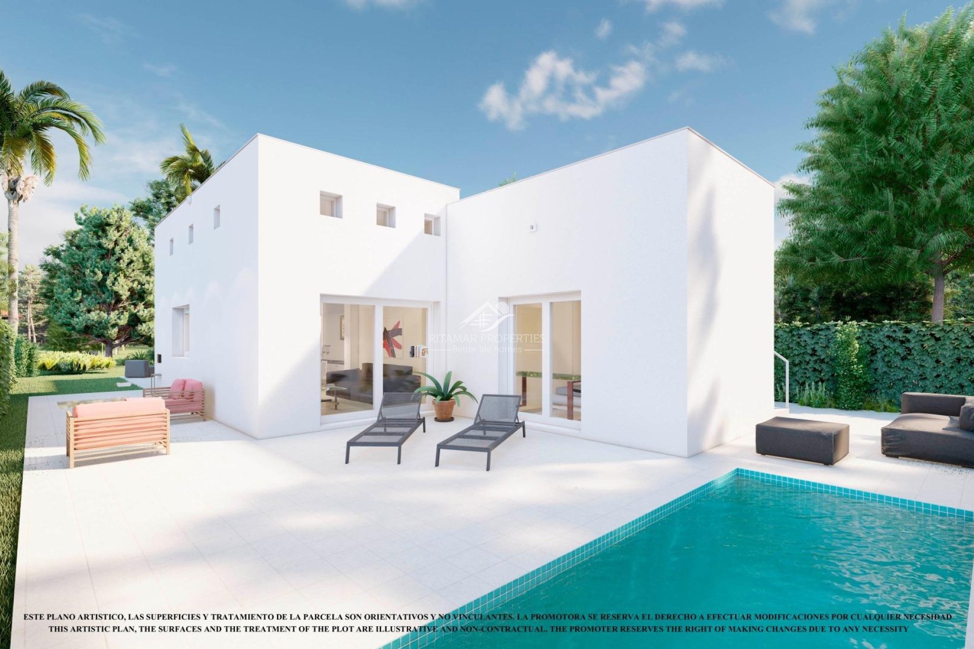 Obra Nueva - Villa - Los Alcázares - Serena Golf