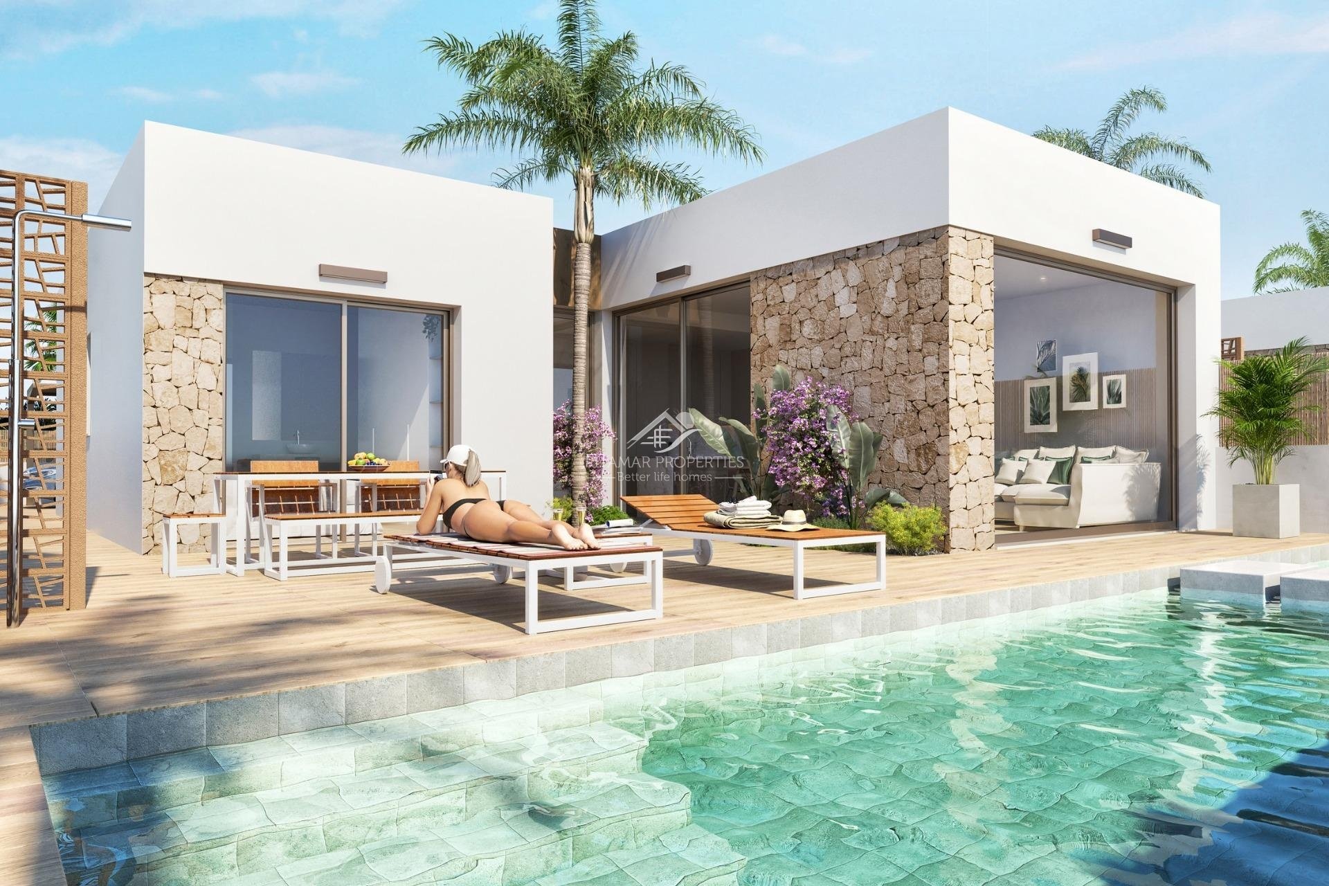Obra Nueva - Villa - Los Alcázares - Serena Golf