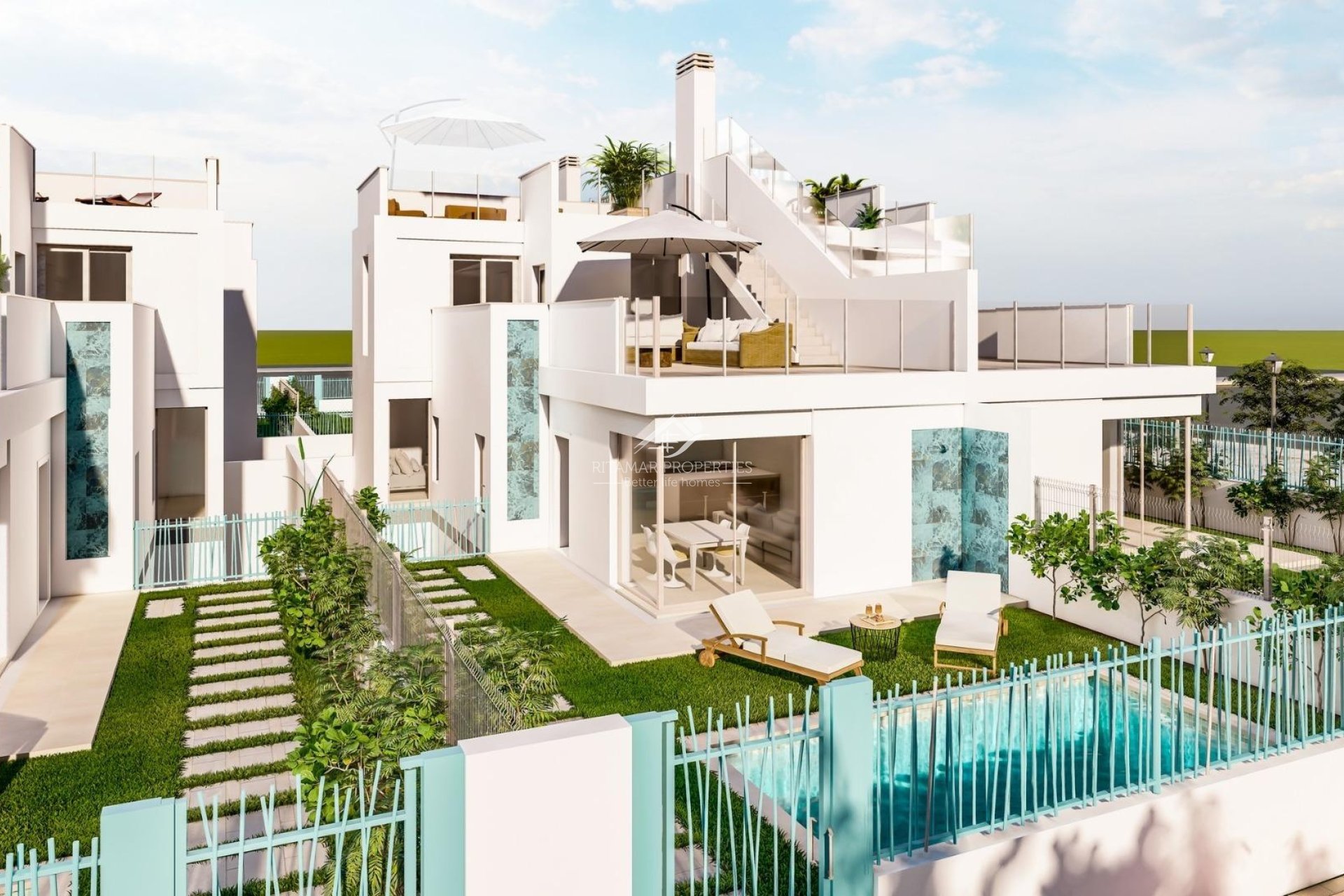 Obra Nueva - Villa - Los Alcázares - Torre del Rame