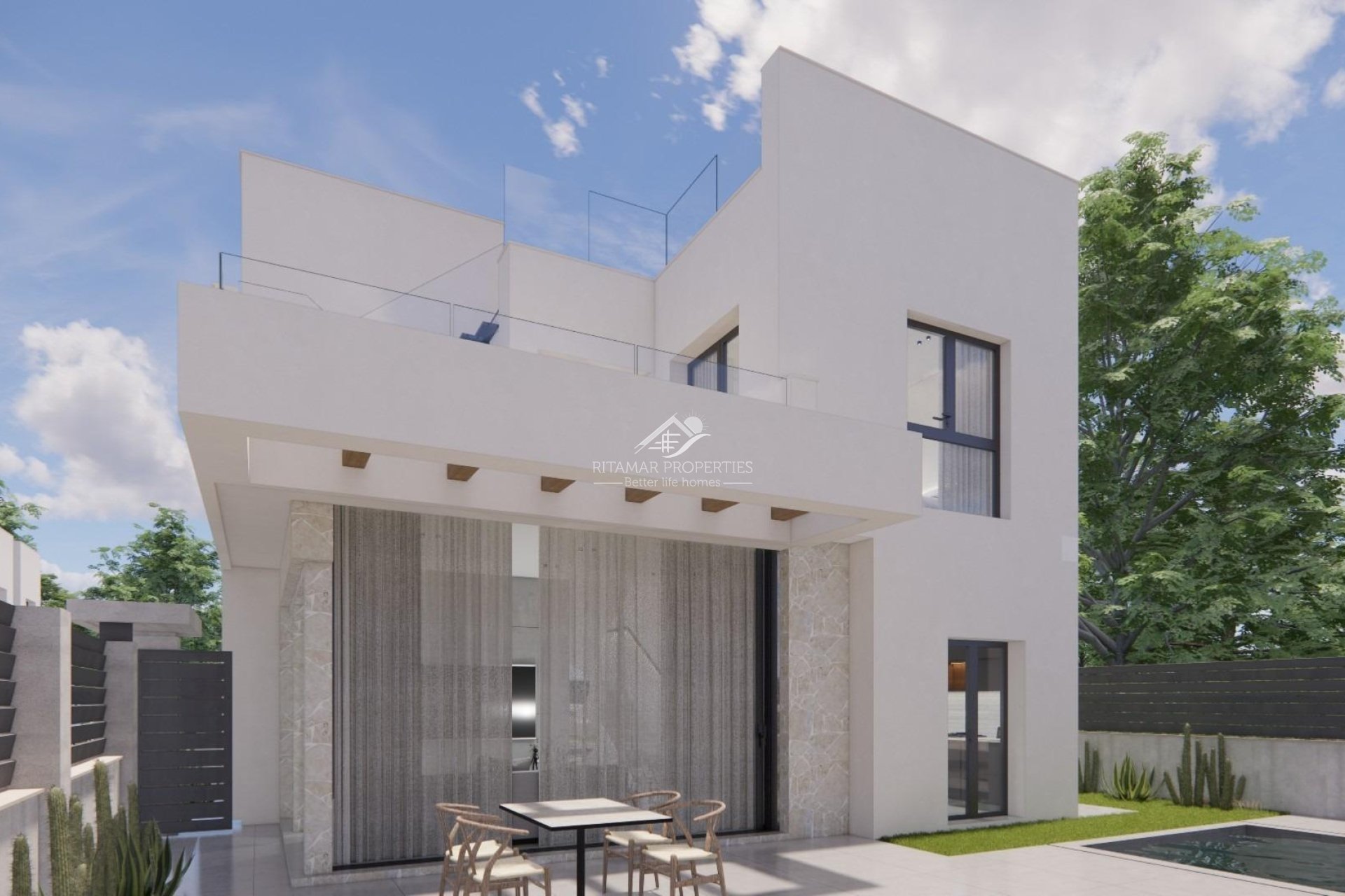 Obra Nueva - Villa - Los Montesinos - La Herrada