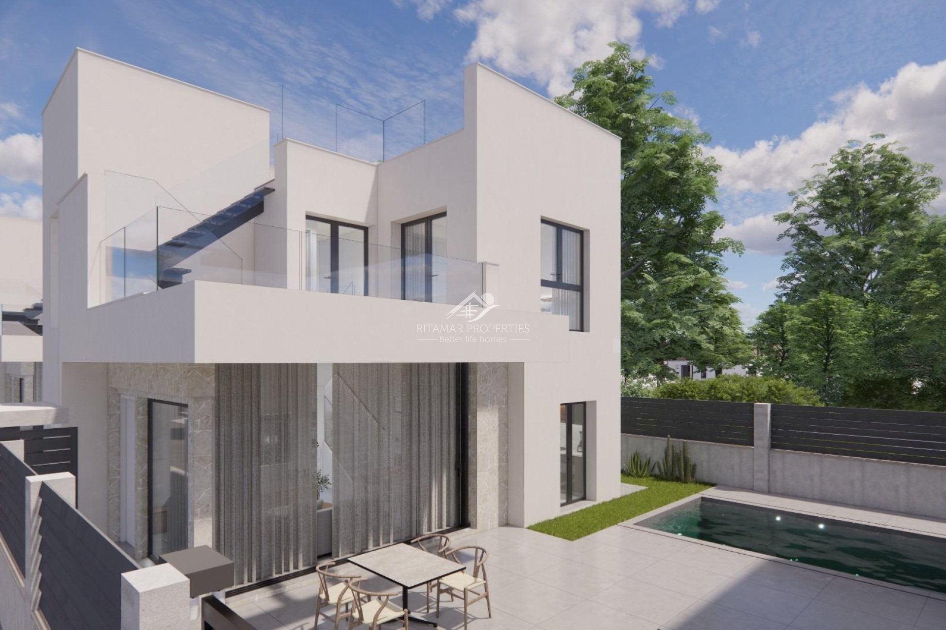 Obra Nueva - Villa - Los Montesinos - La Herrada